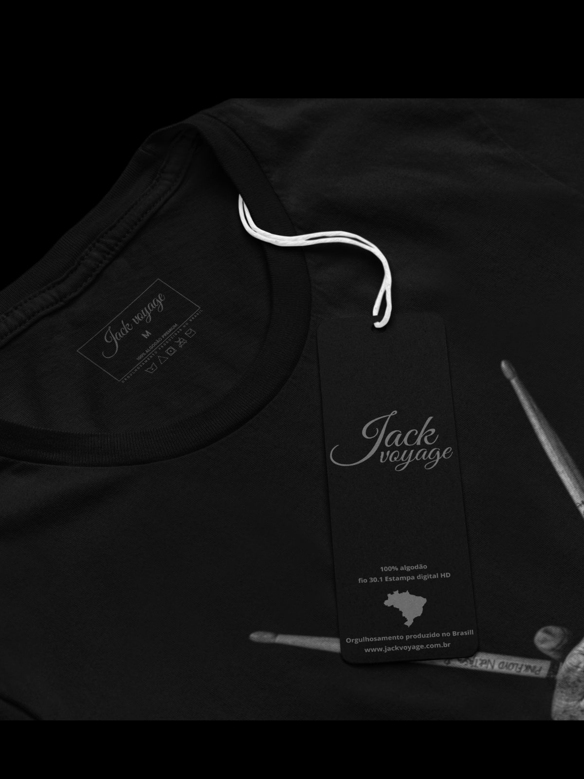 Camiseta "baqueta jack" jackmusic©