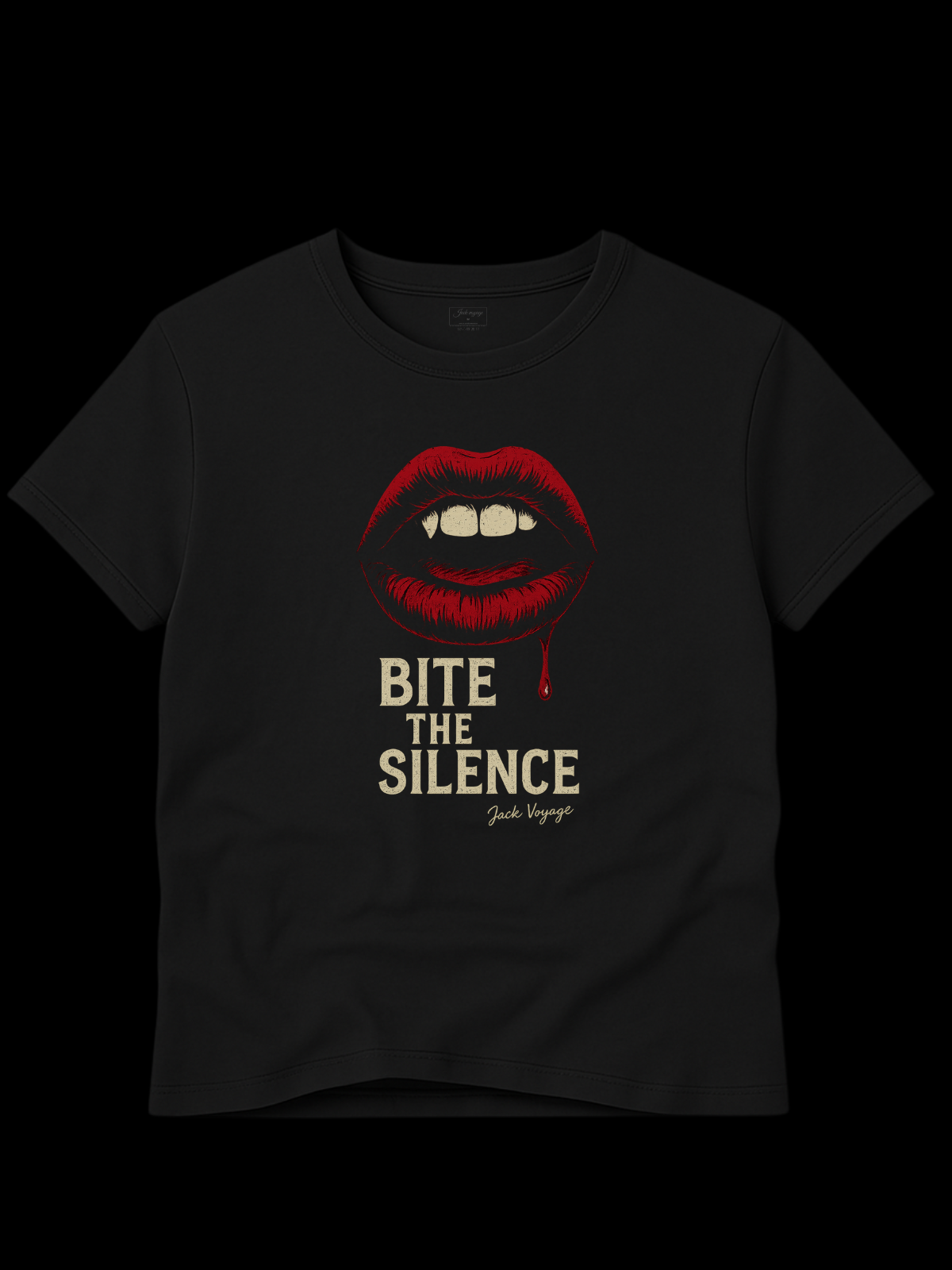 Camiseta "morda o silêncio" jackvoyage®
