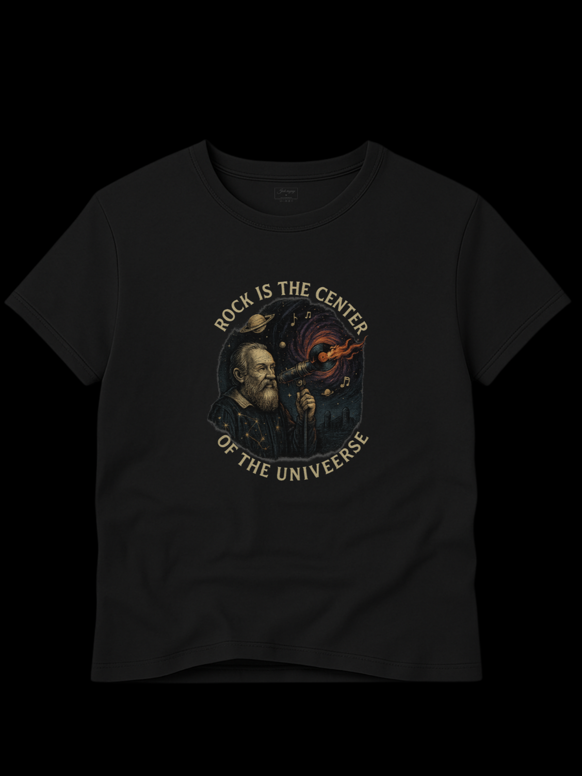 Camiseta "rock is the center" jackvoyage®