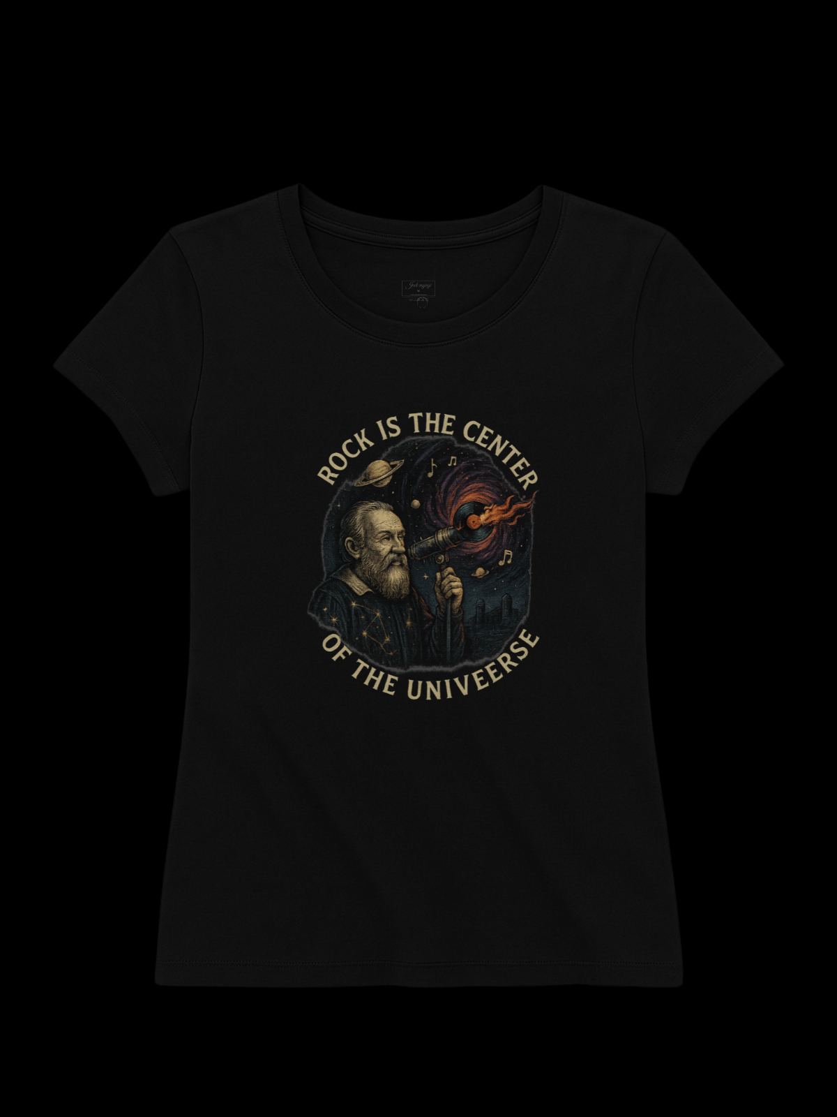 Camiseta "rock is the center" jackvoyage®