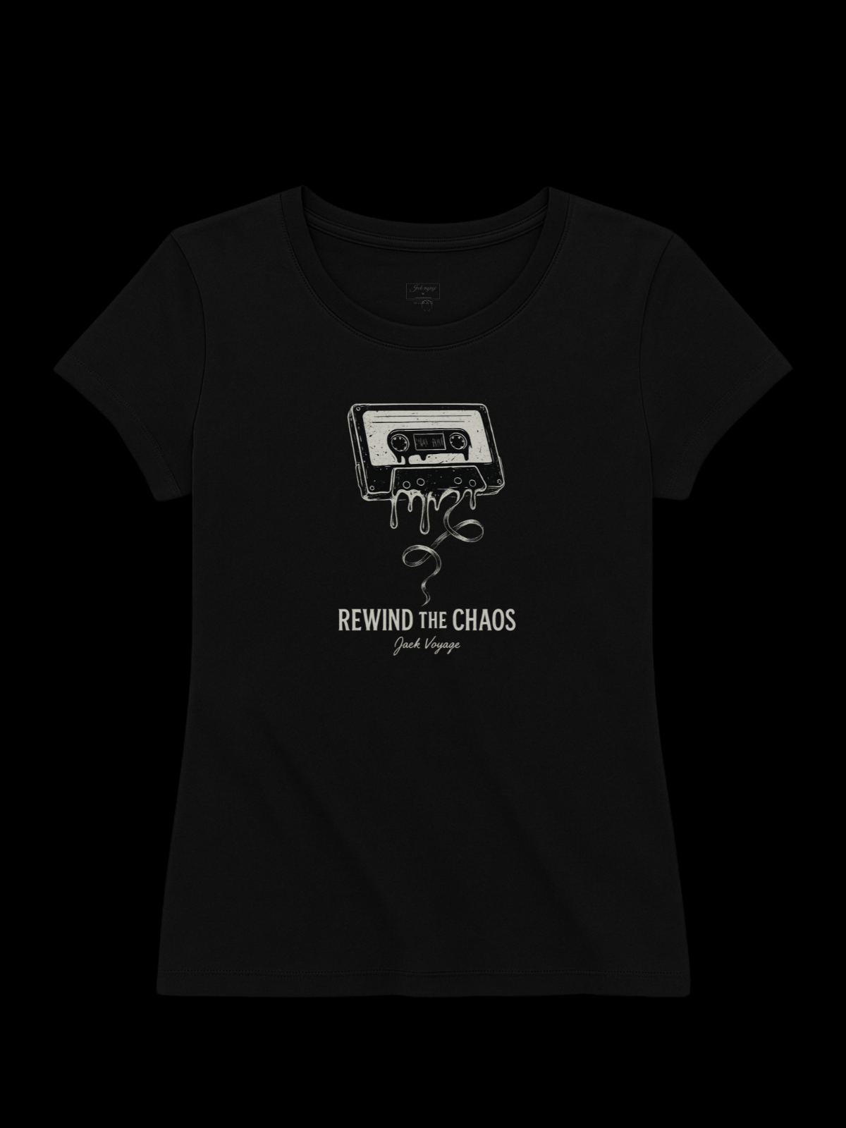 Camiseta "retroceda o caos" jackvoyage®
