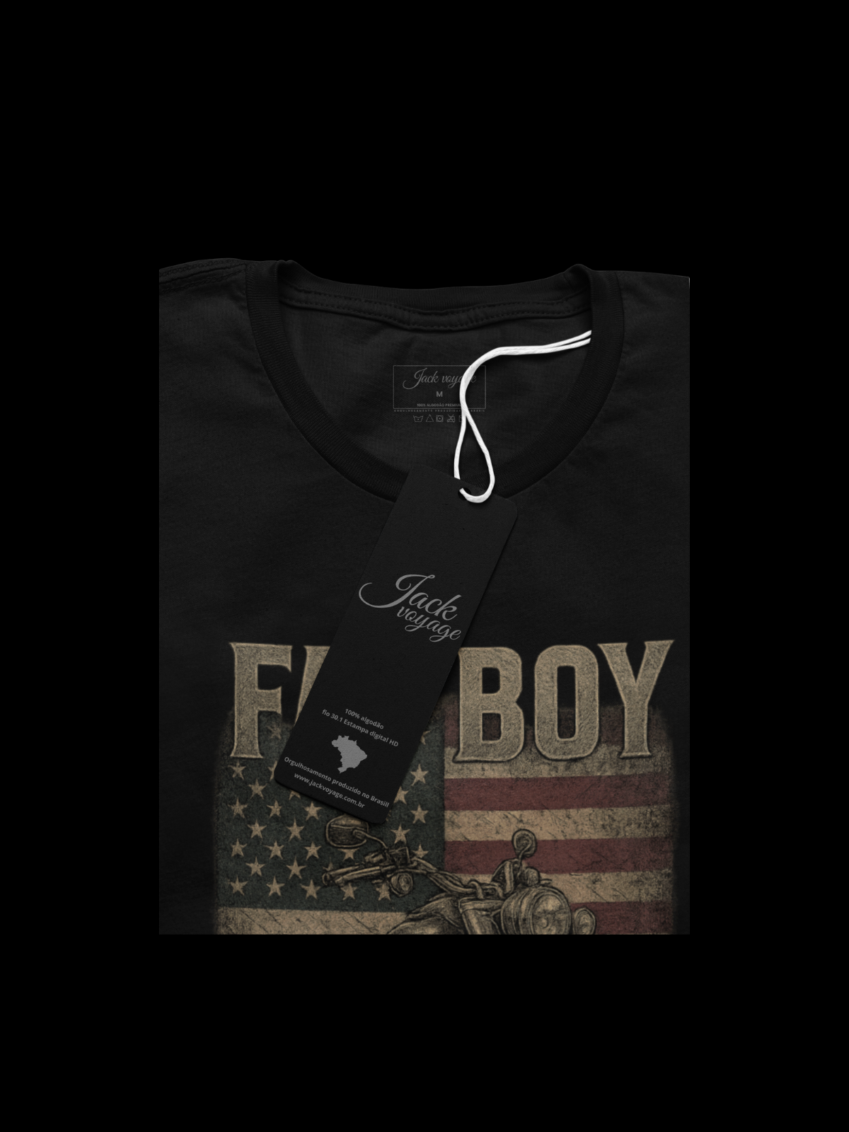 Camiseta "fat boy american" jackmotor©