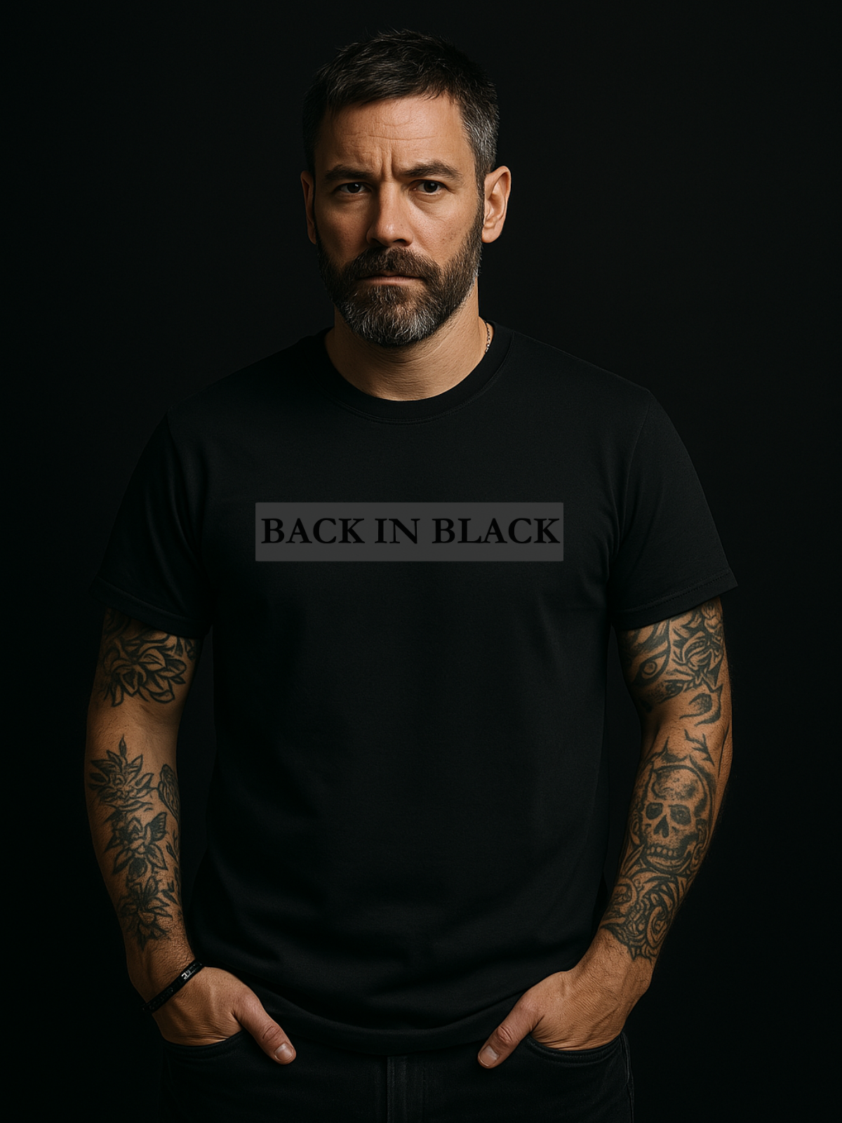 Camiseta  "De volta ao Preto" jackreference©
