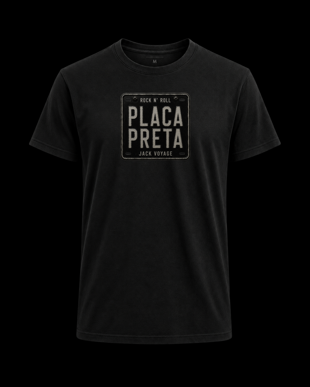 Camiseta Placa preta motorcycles