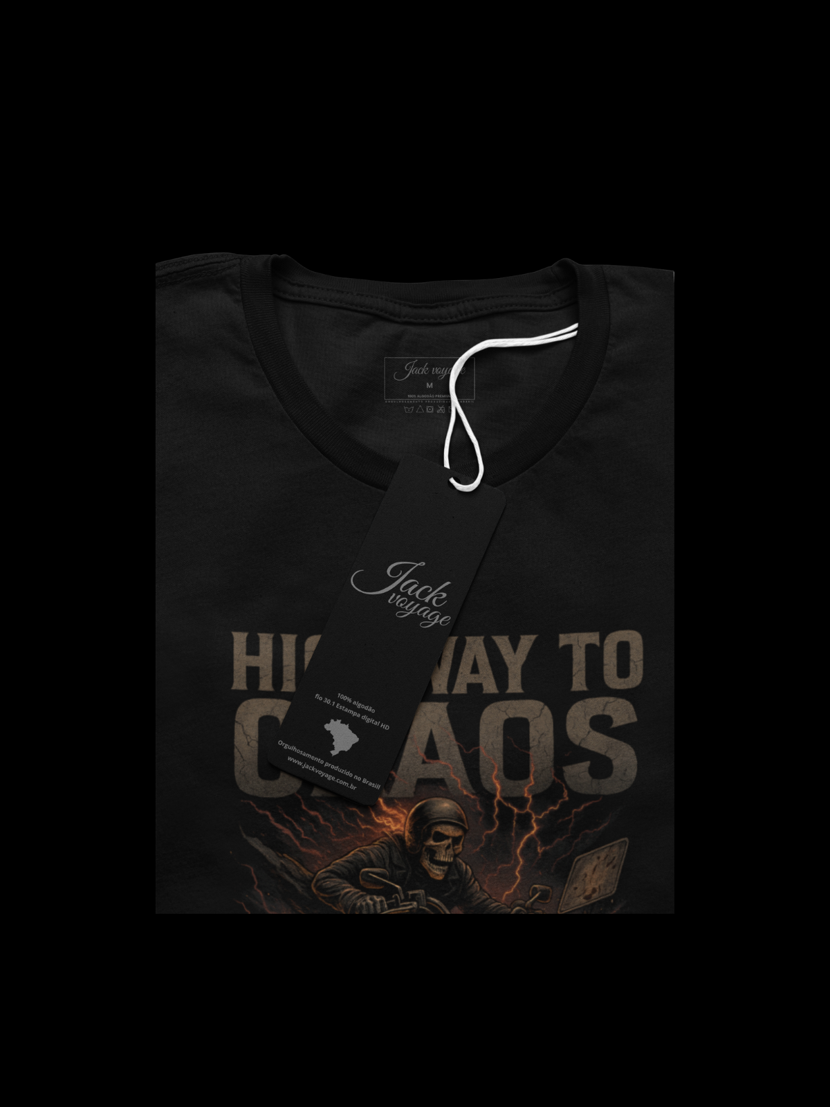 Camiseta "highway to chaos" jackmotor©