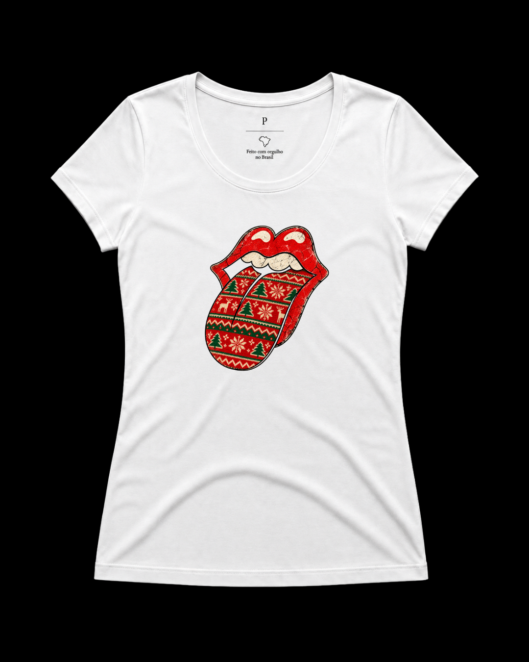 Camiseta rolling natal