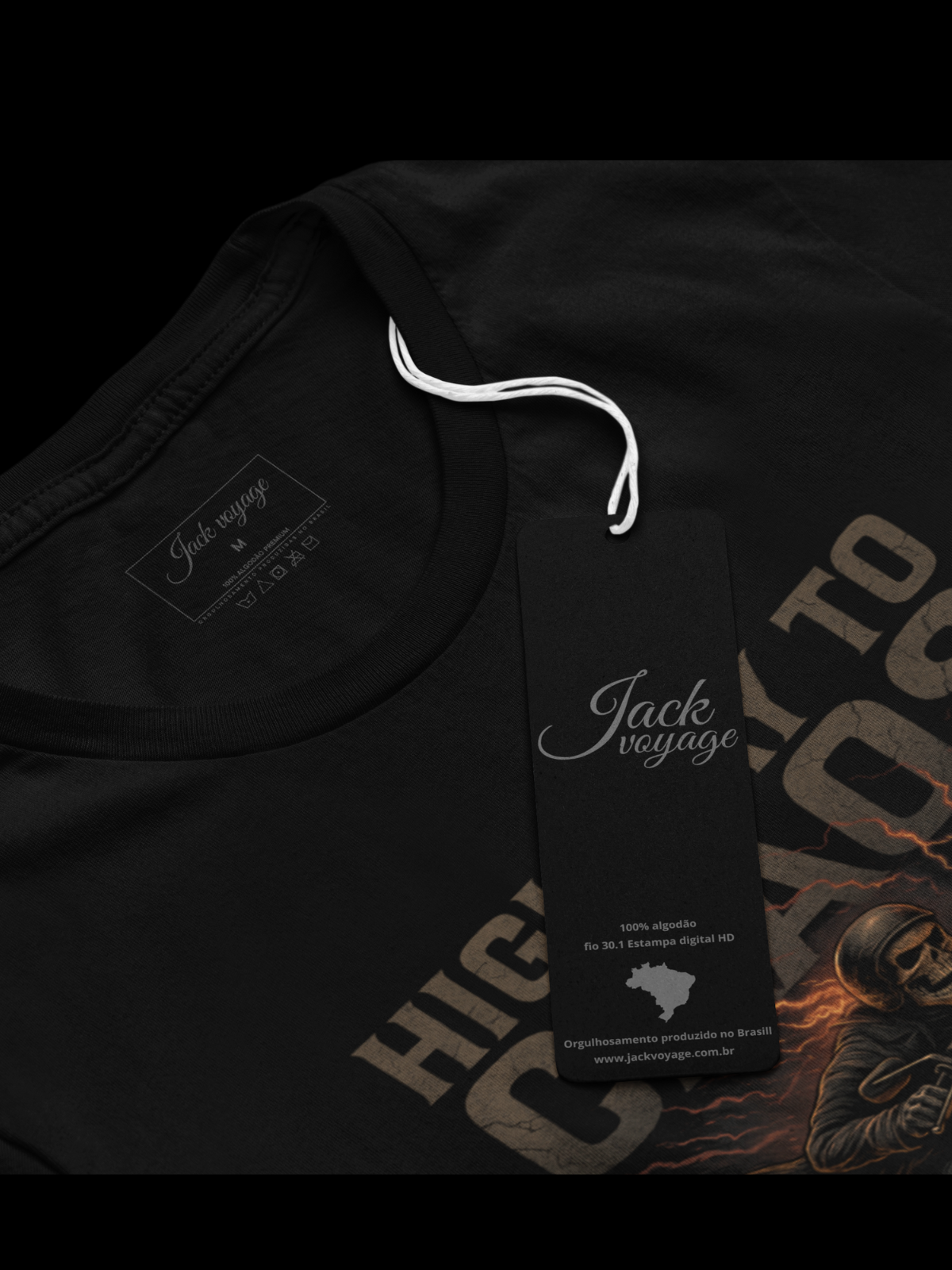 Camiseta "highway to chaos" jackmotor©