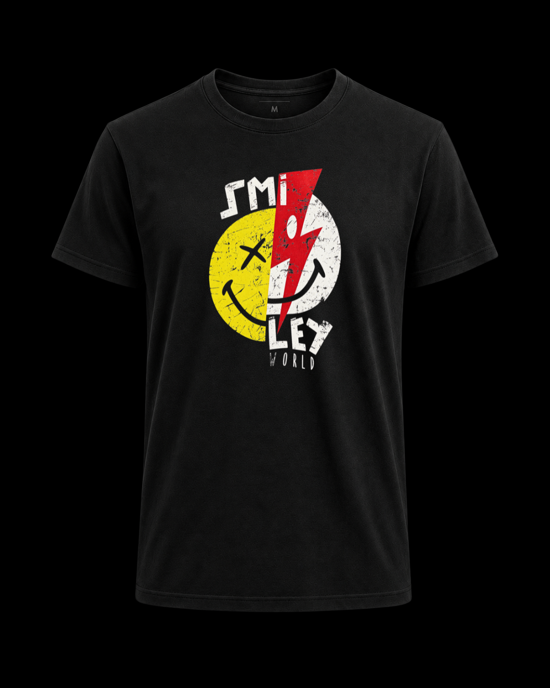Camiseta Smiley word