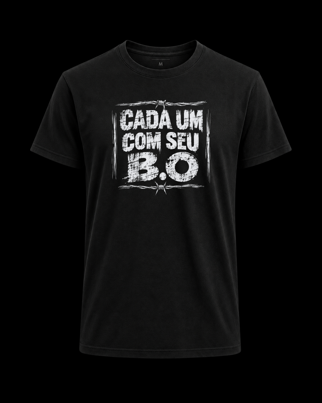 Camiseta Cada um com seu b.o