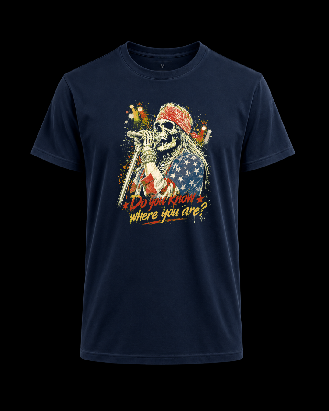 Camiseta Axl rose skull