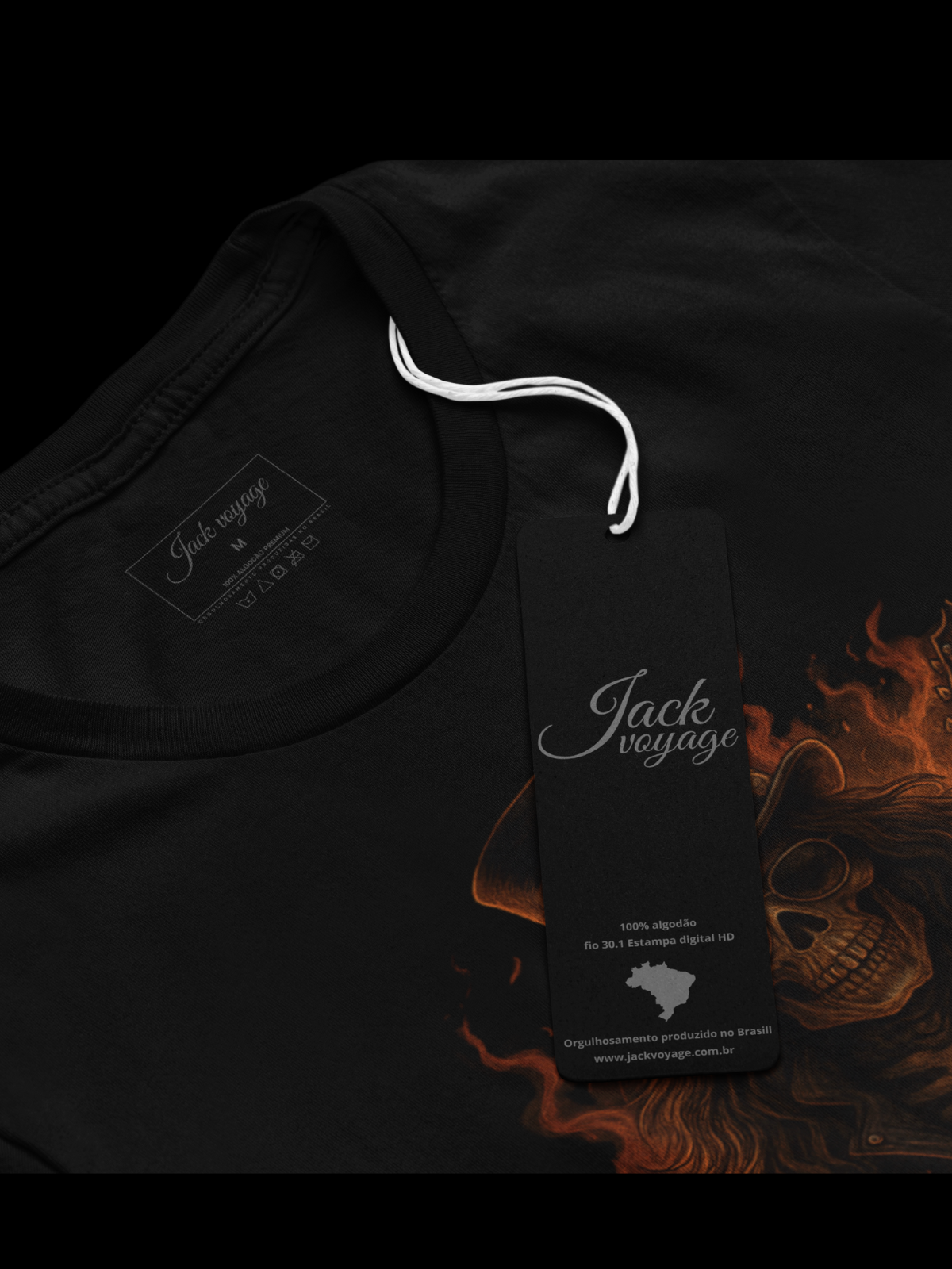 Camiseta "bem vindo as chamas"  jackreference©