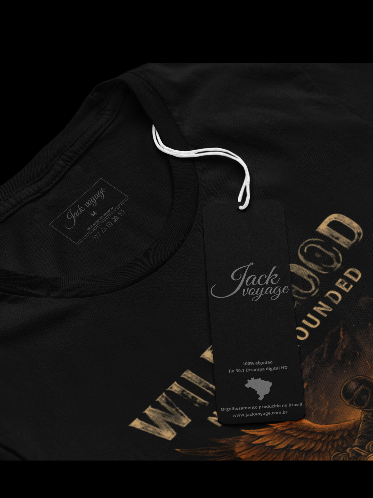 Camiseta "wild blood never grounded" jackmotor©