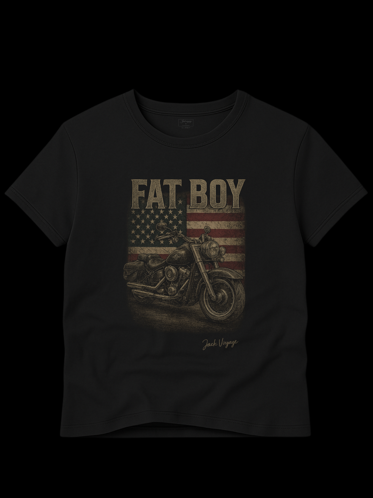 Camiseta "fat boy american" jackmotor©