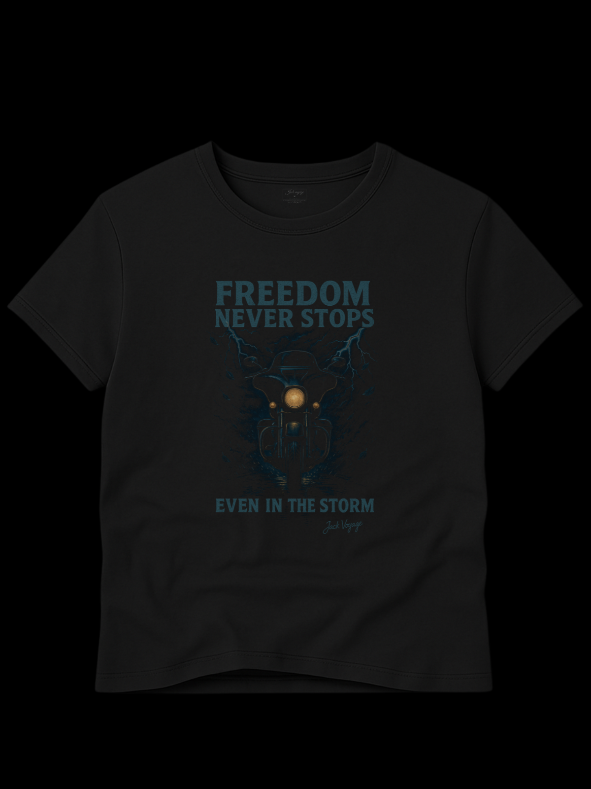 Camiseta "A liberdade é eterna" jackmotor©
