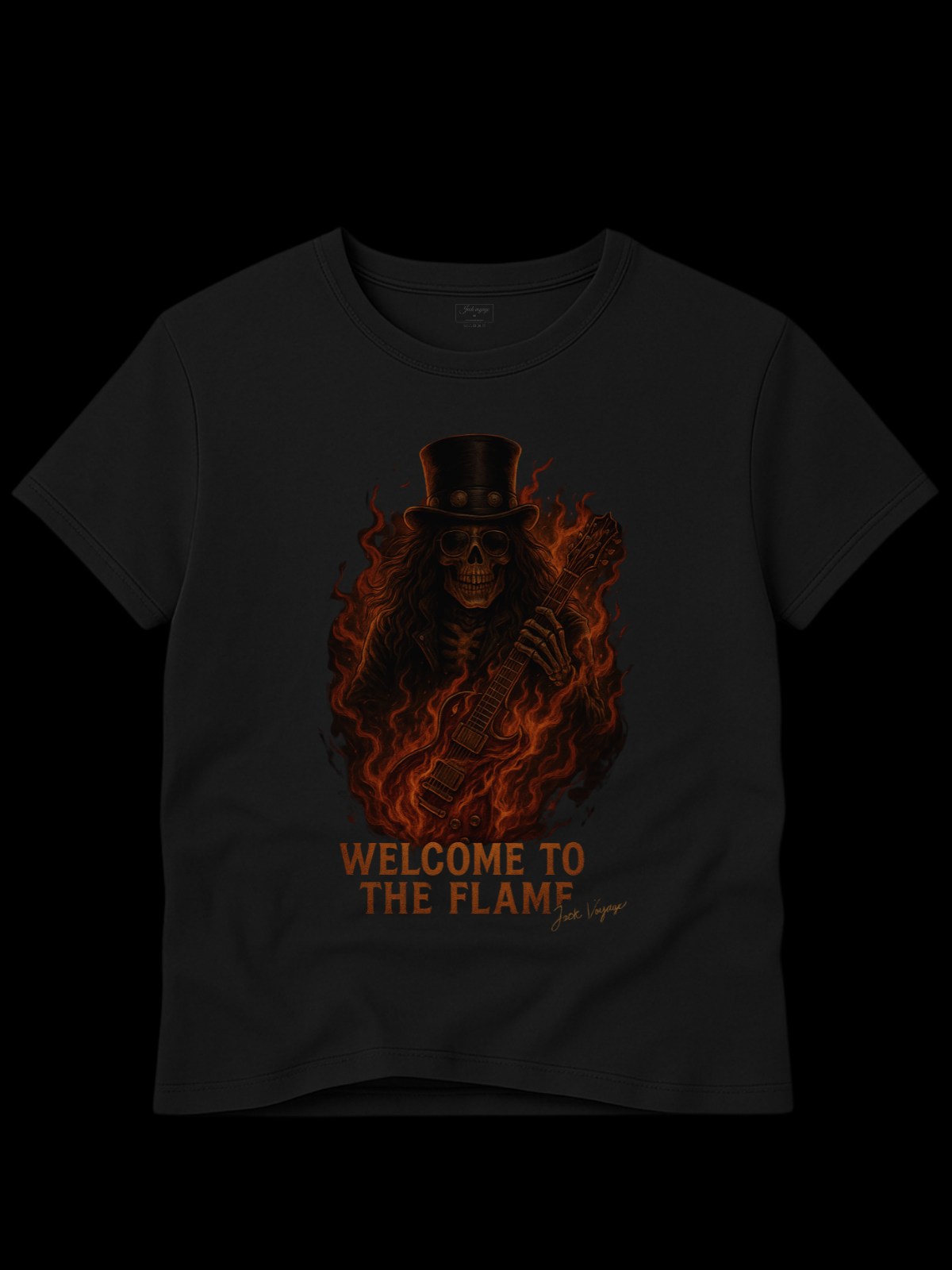Camiseta "bem vindo as chamas"  jackreference©
