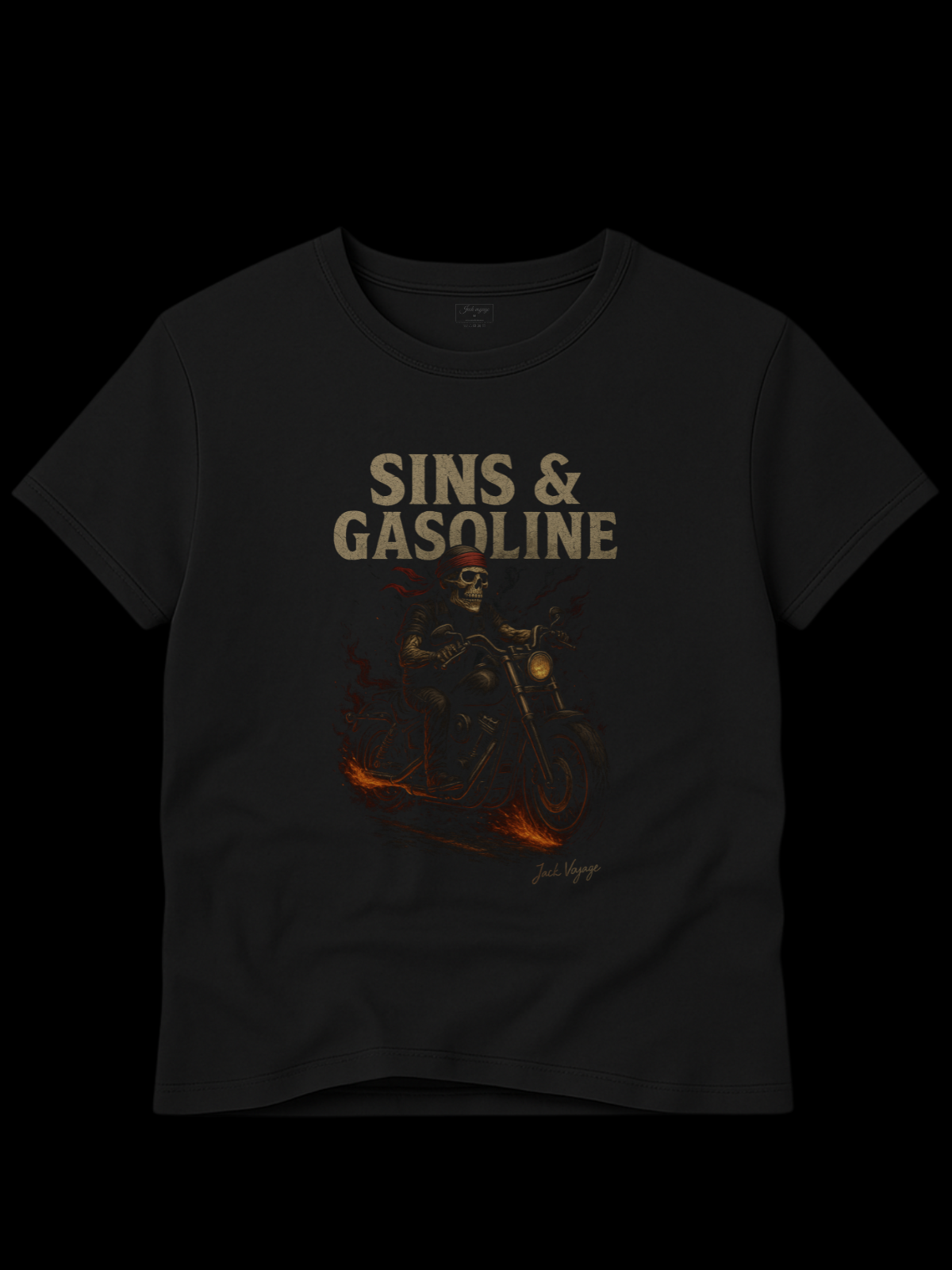 Camiseta "pecados e gasolina" jackmotor©