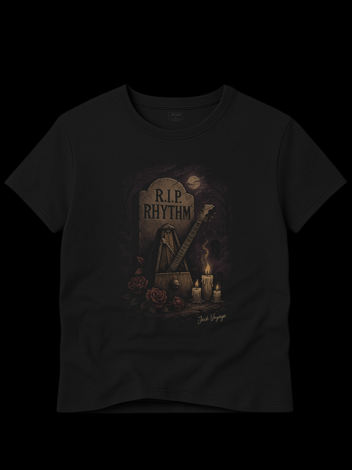 Camiseta "o ritmo morreu" jackmusic©