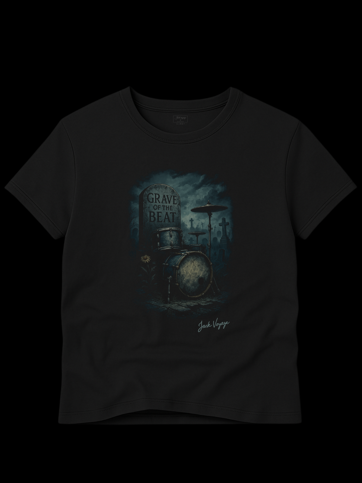 Camiseta "grave of the beat" jackmusic©