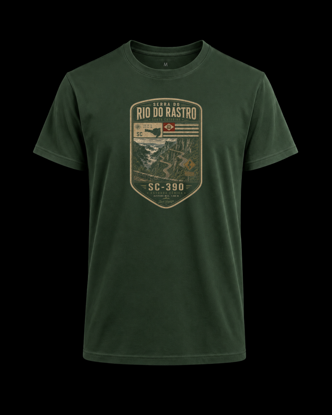 Camiseta Serra do rio do rastro 390