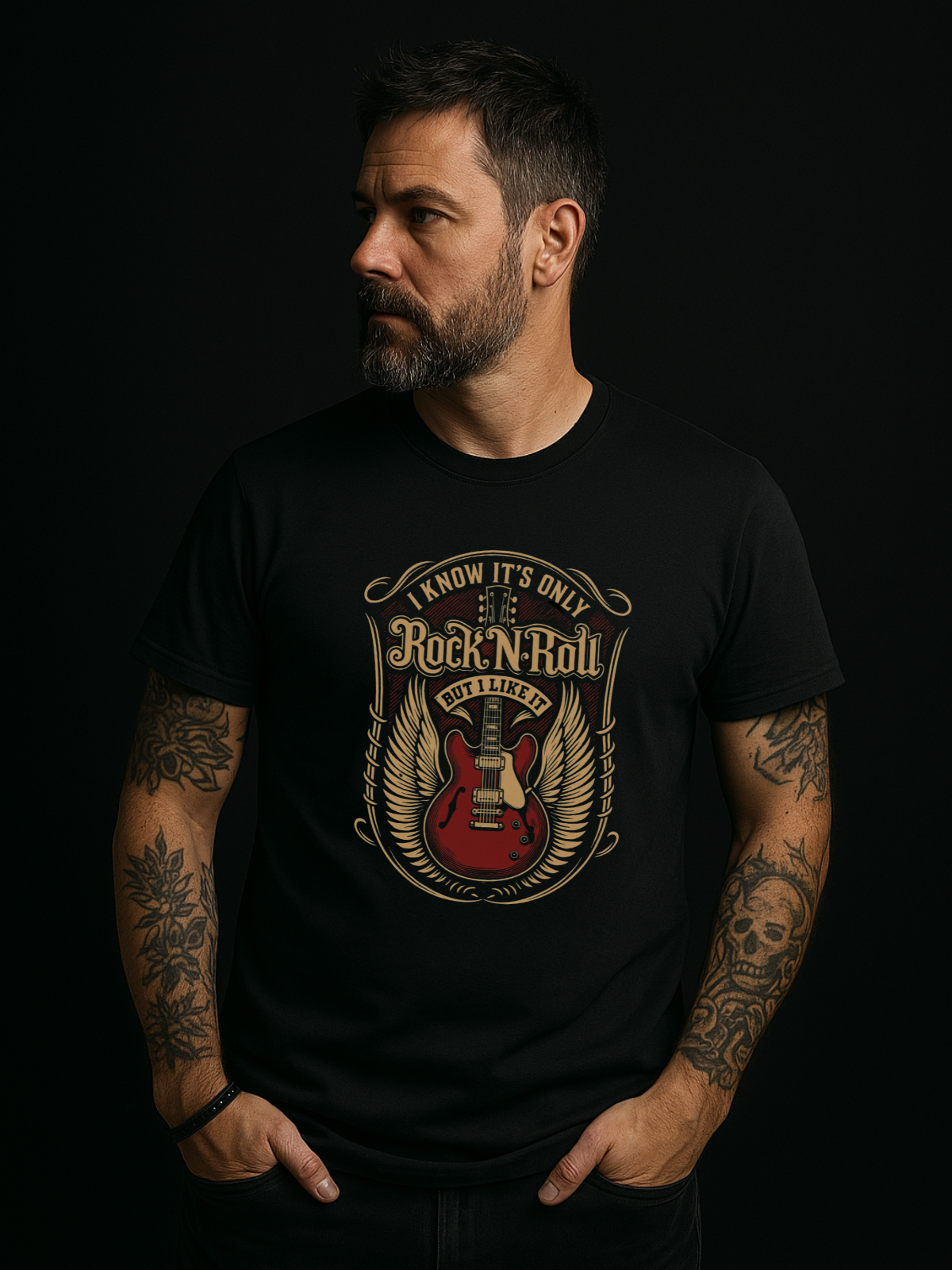 Camiseta "Rock 'n Roll" jackmusic©