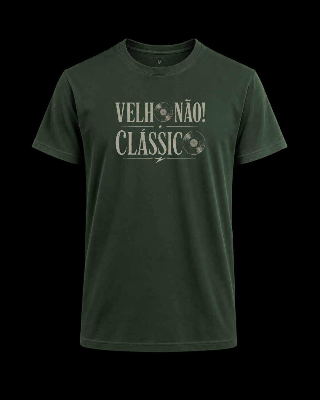 Camiseta Velho não! Clássico old