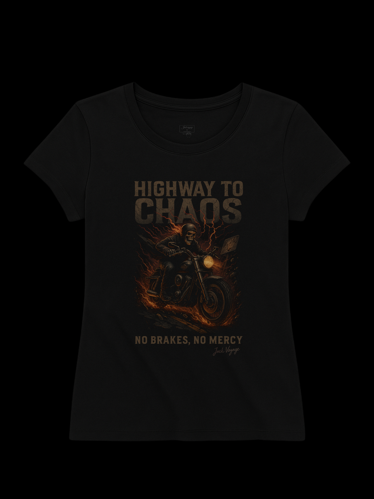 Camiseta "highway to chaos" jackmotor©