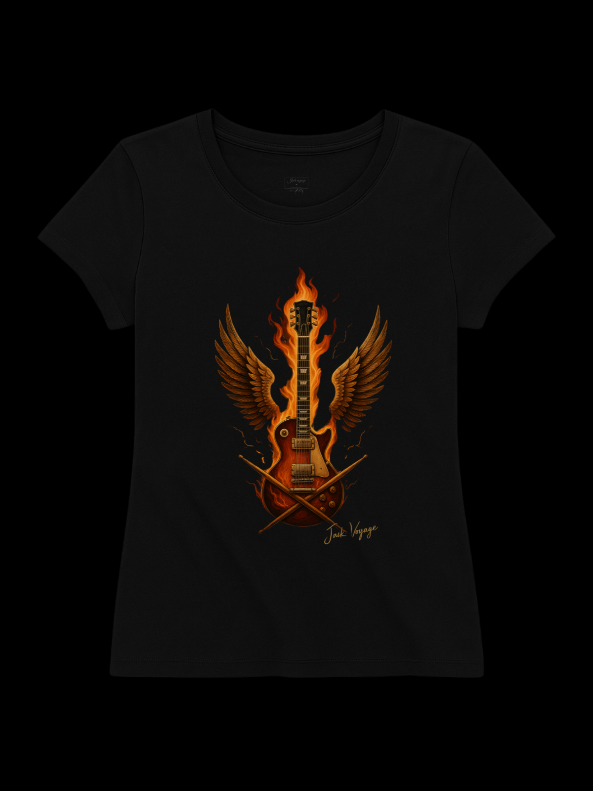 Camiseta "guitar fire" jackmusic©