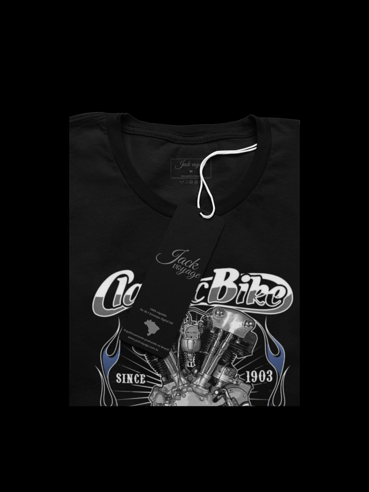 Camiseta "classic bike" jackmotor©