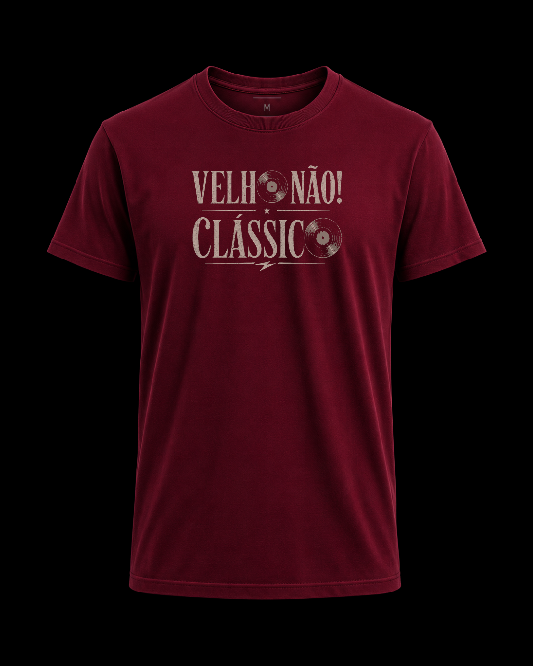 Camiseta Velho não! Clássico old