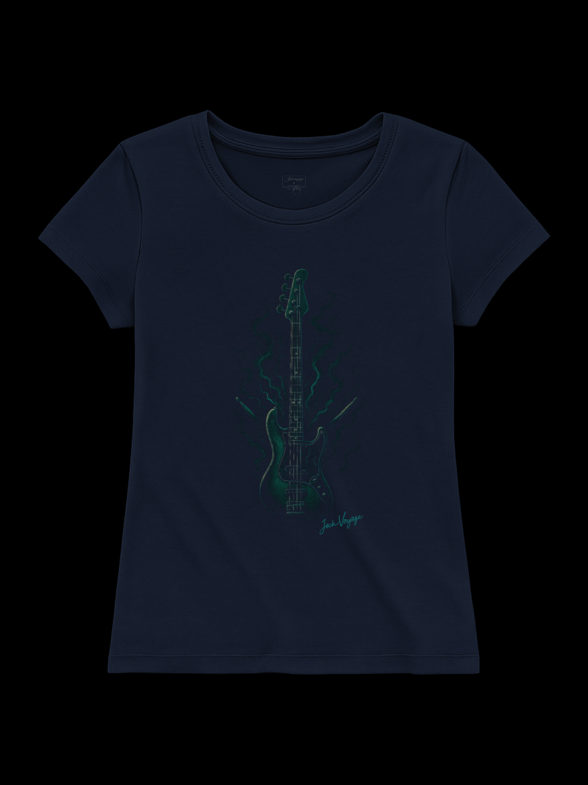 Camiseta "bass blues" jackmusic©