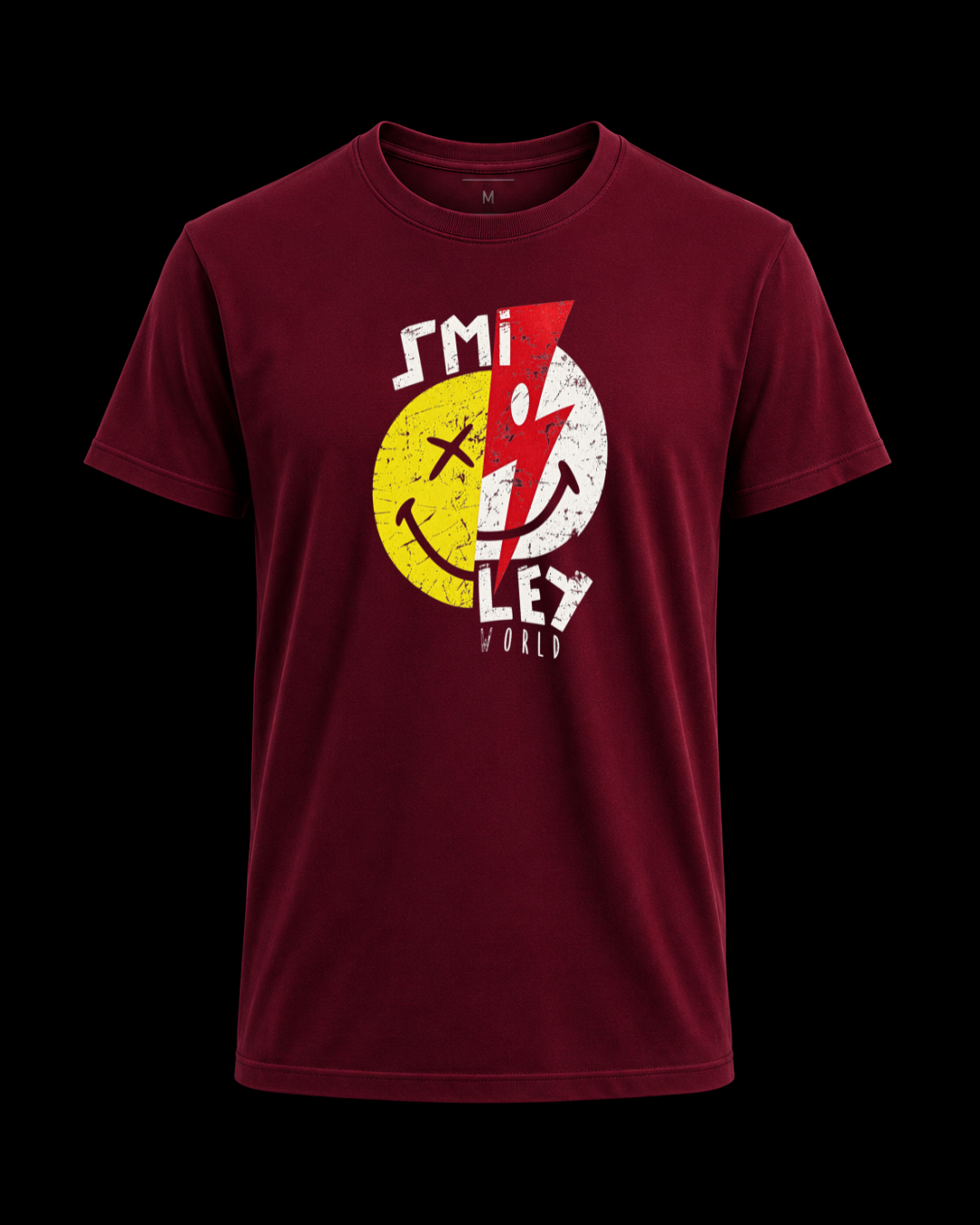 Camiseta Smiley word