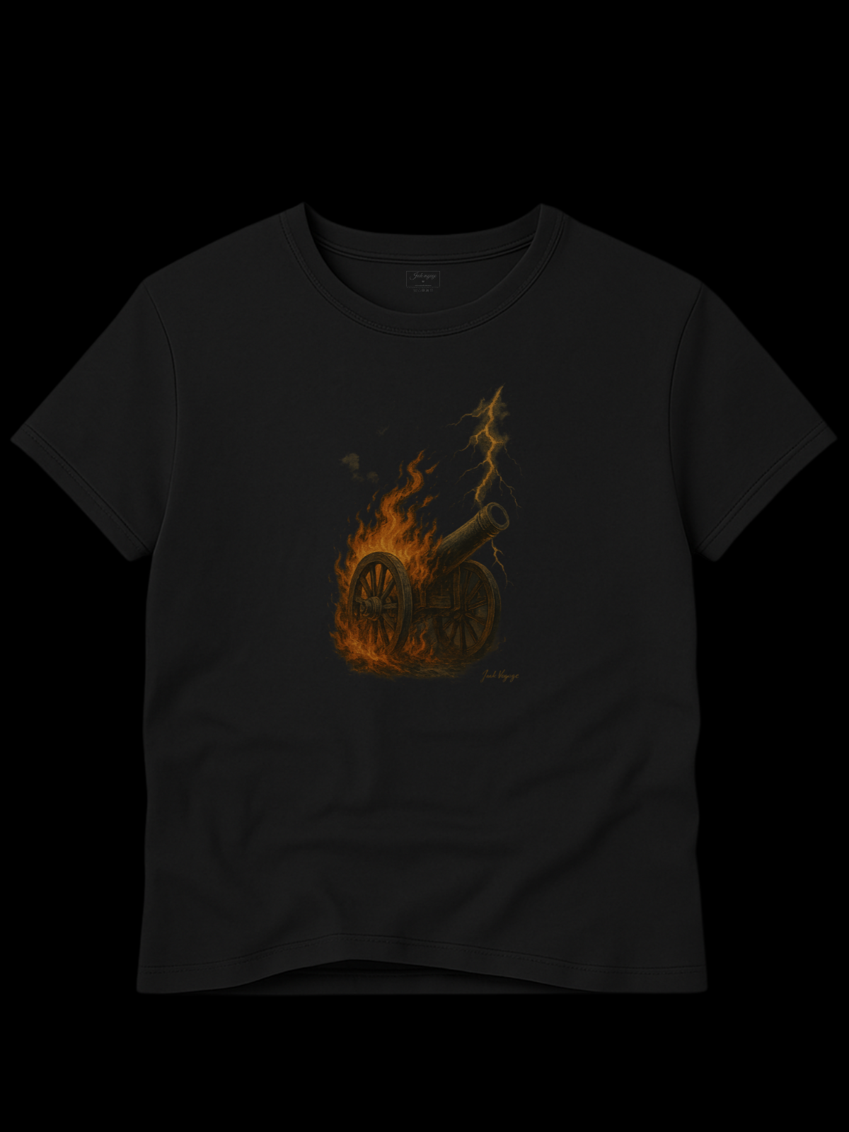 Camiseta "canhão dc" jackreference®