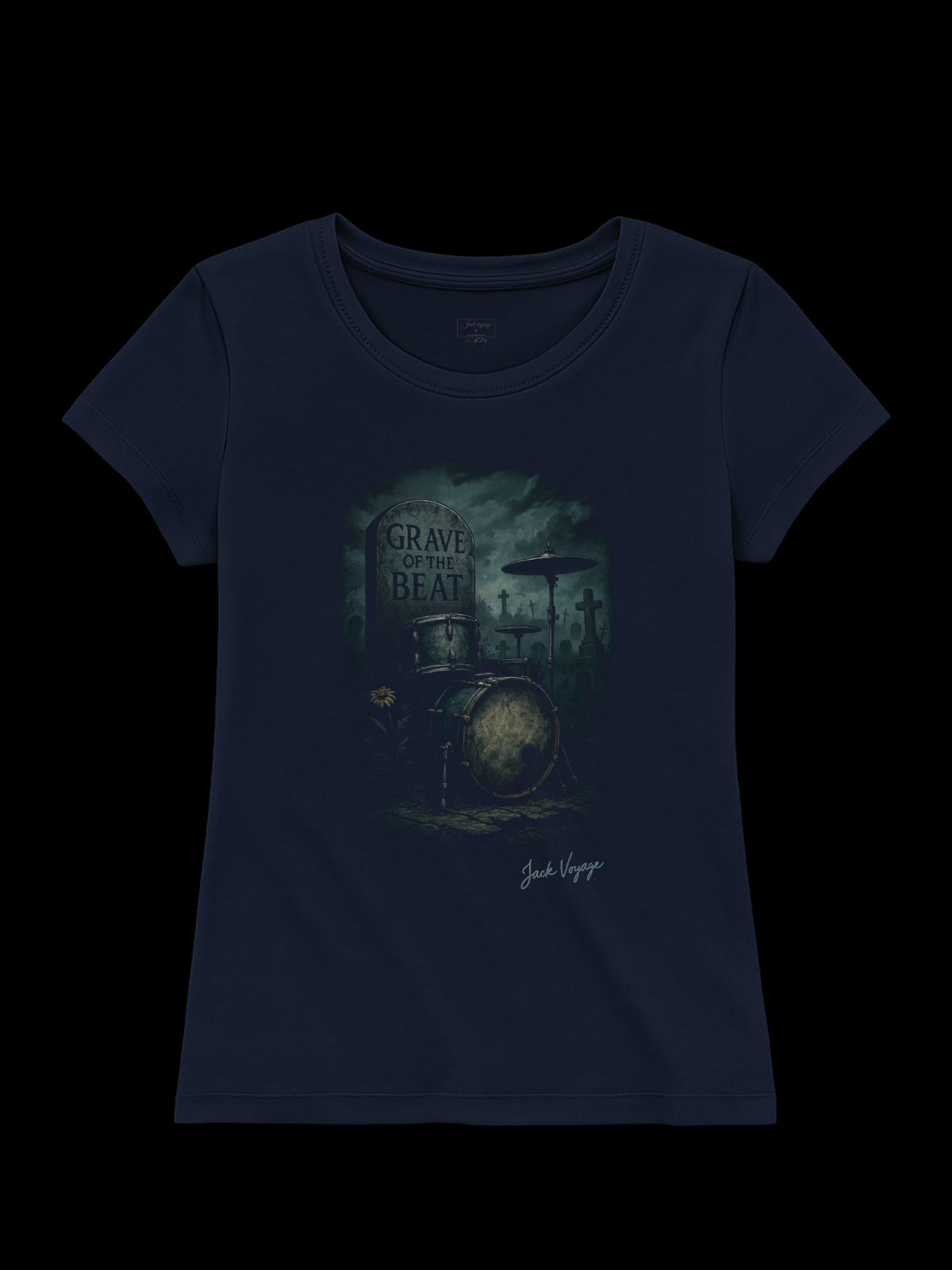 Camiseta "grave of the beat" jackmusic©