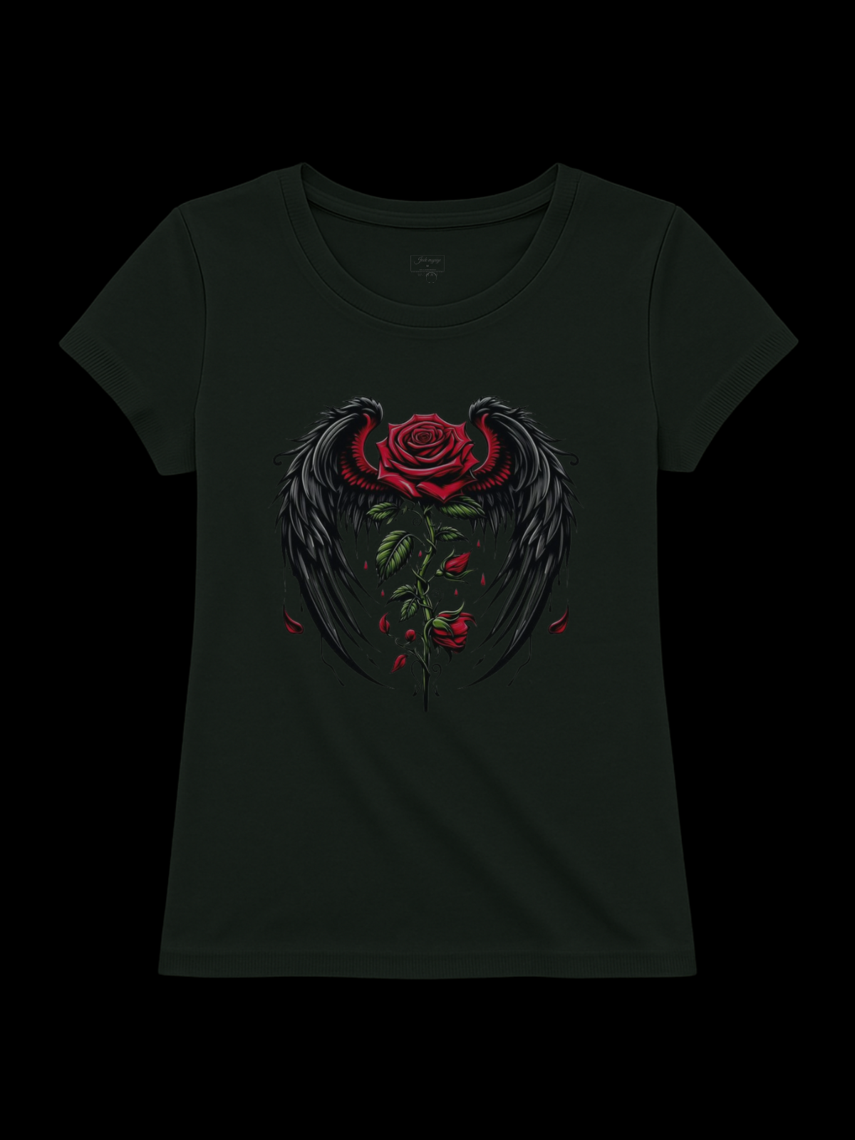 Camiseta "Rosa alada red " Jackvoyage®