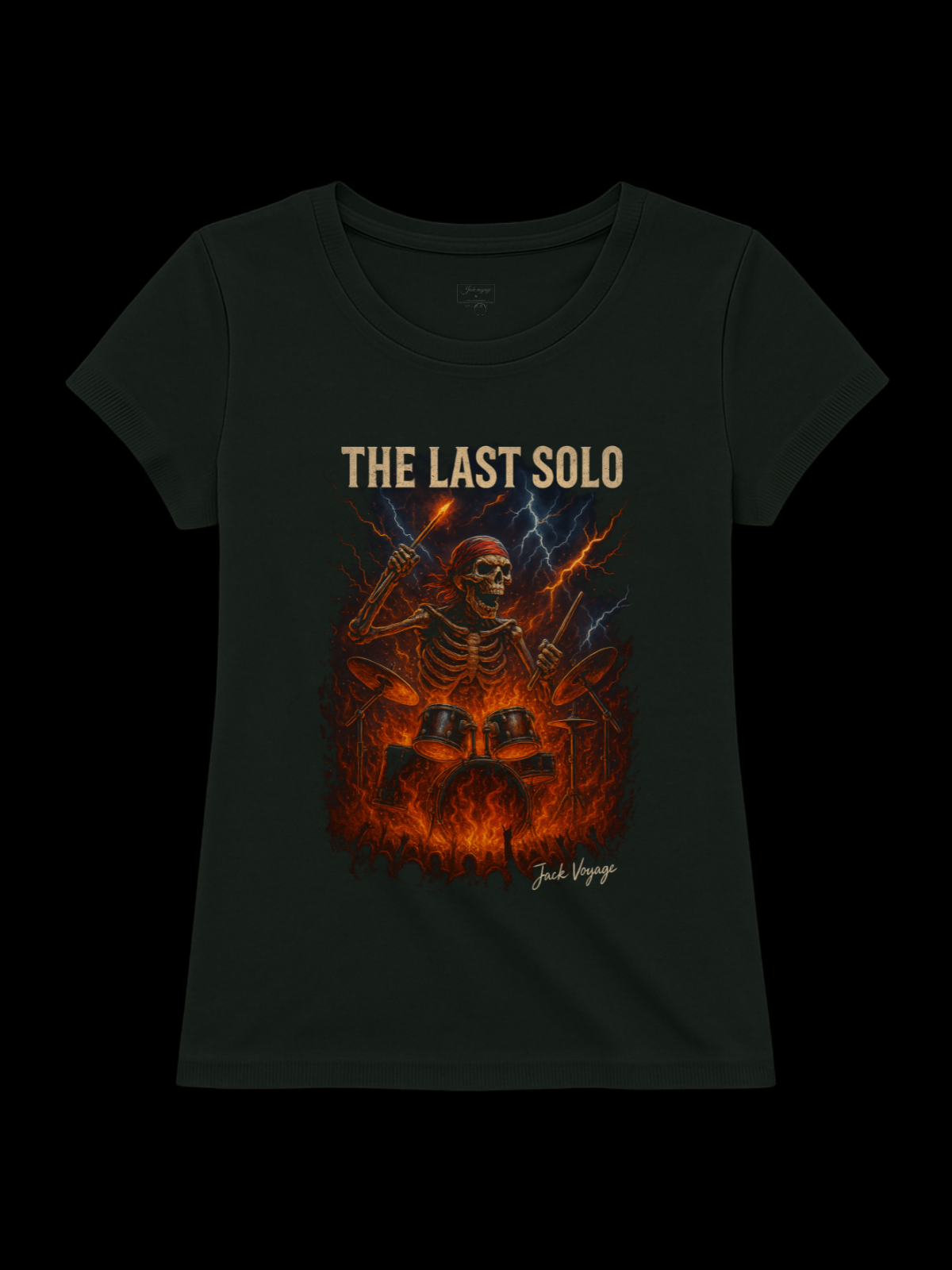 Camiseta "o último solo" jackmusic©