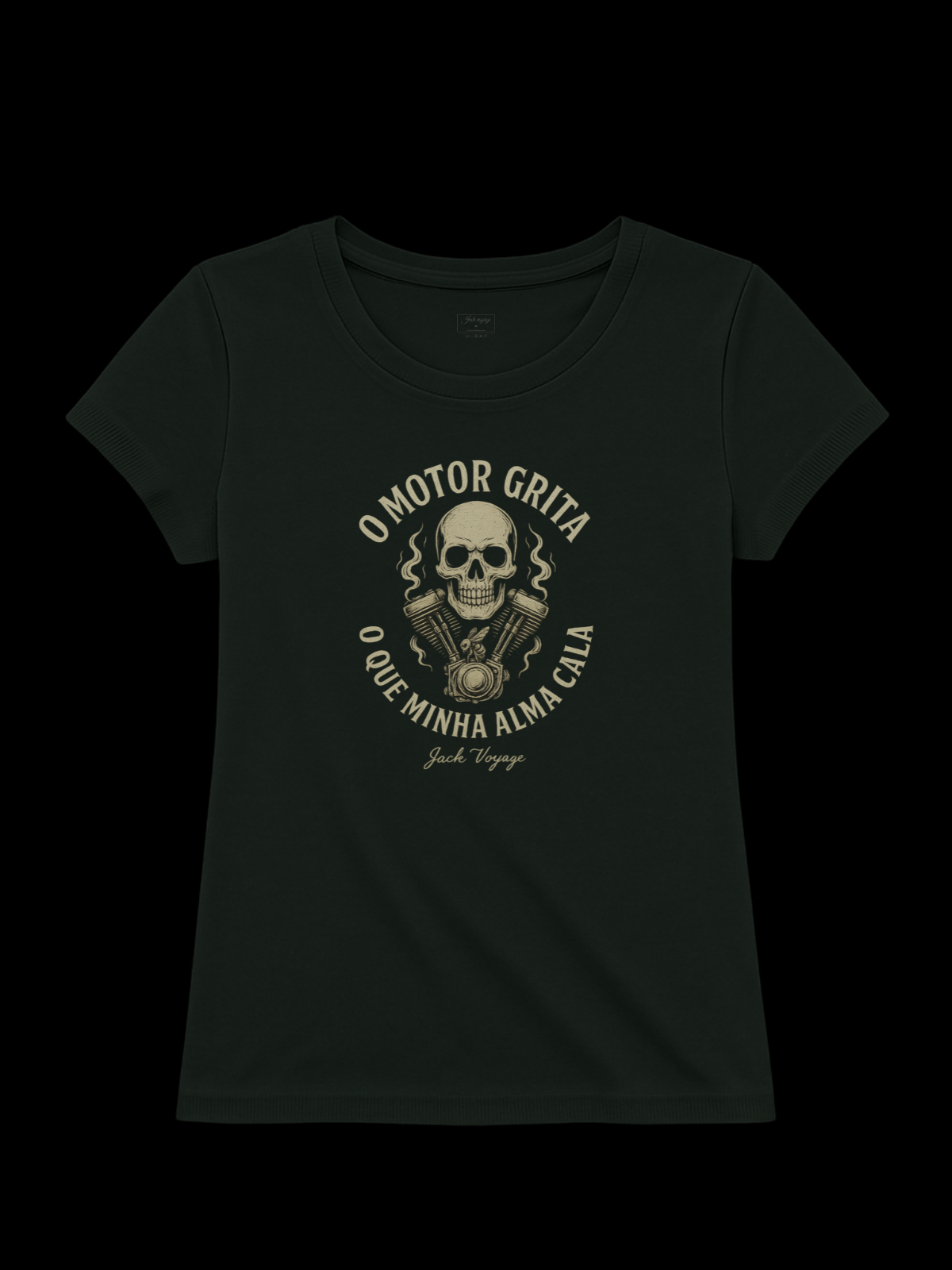 Camiseta "o motor grita o que minha alma cala 2" jackmotor©
