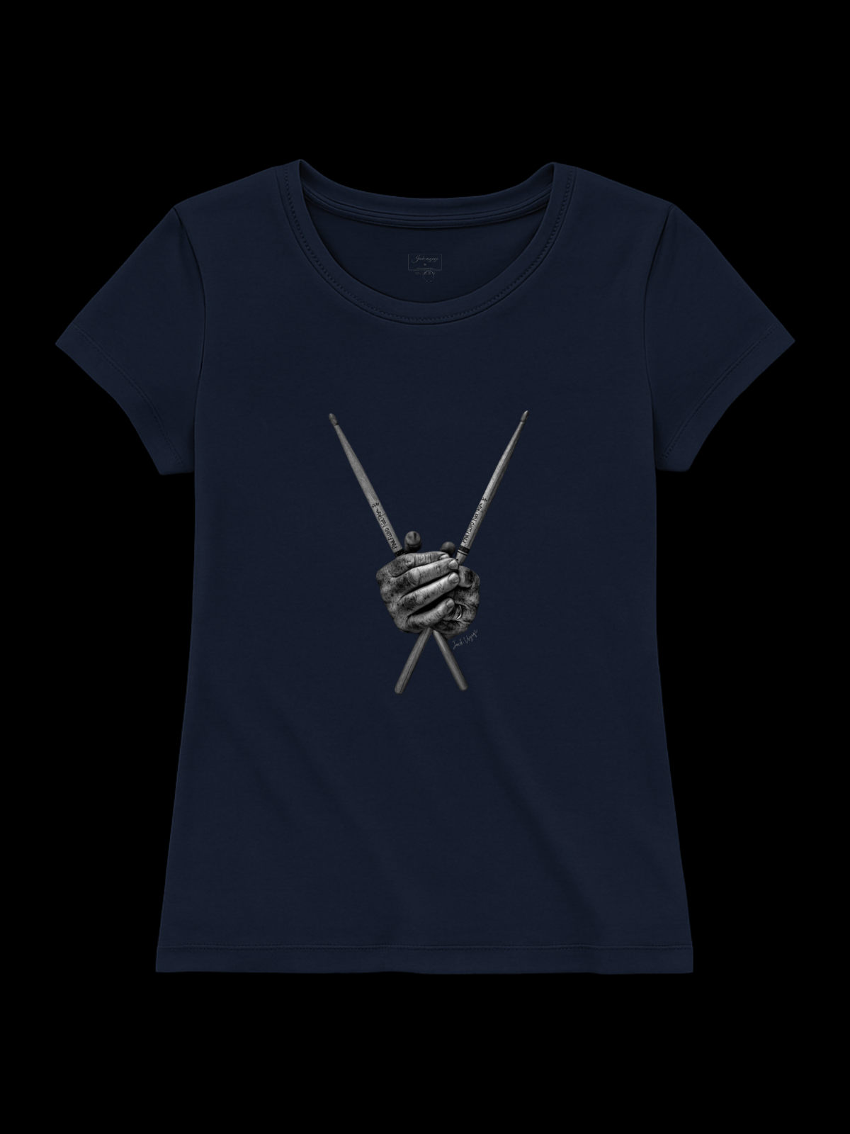 Camiseta "baqueta jack" jackmusic©