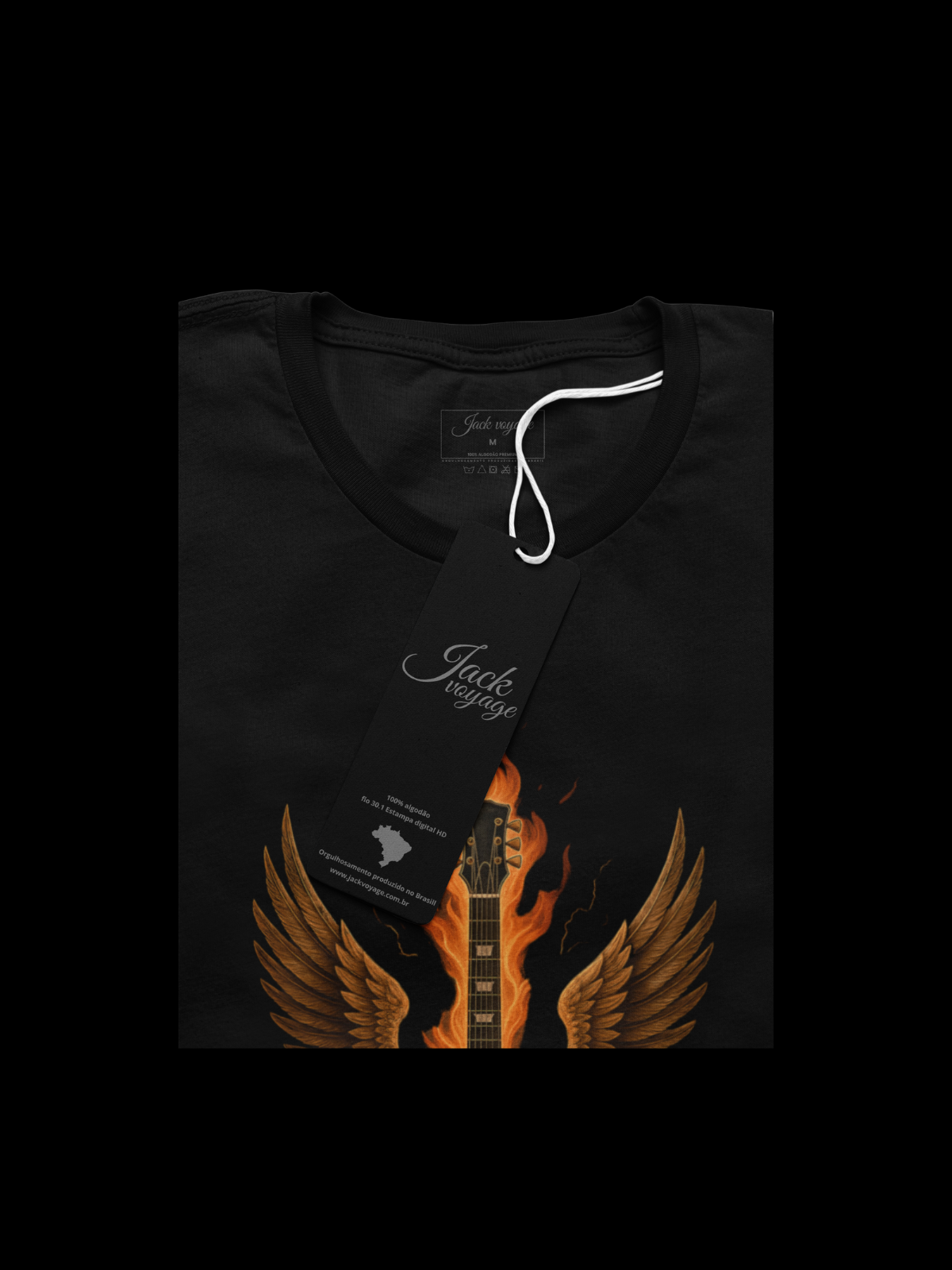 Camiseta "guitar fire" jackmusic©