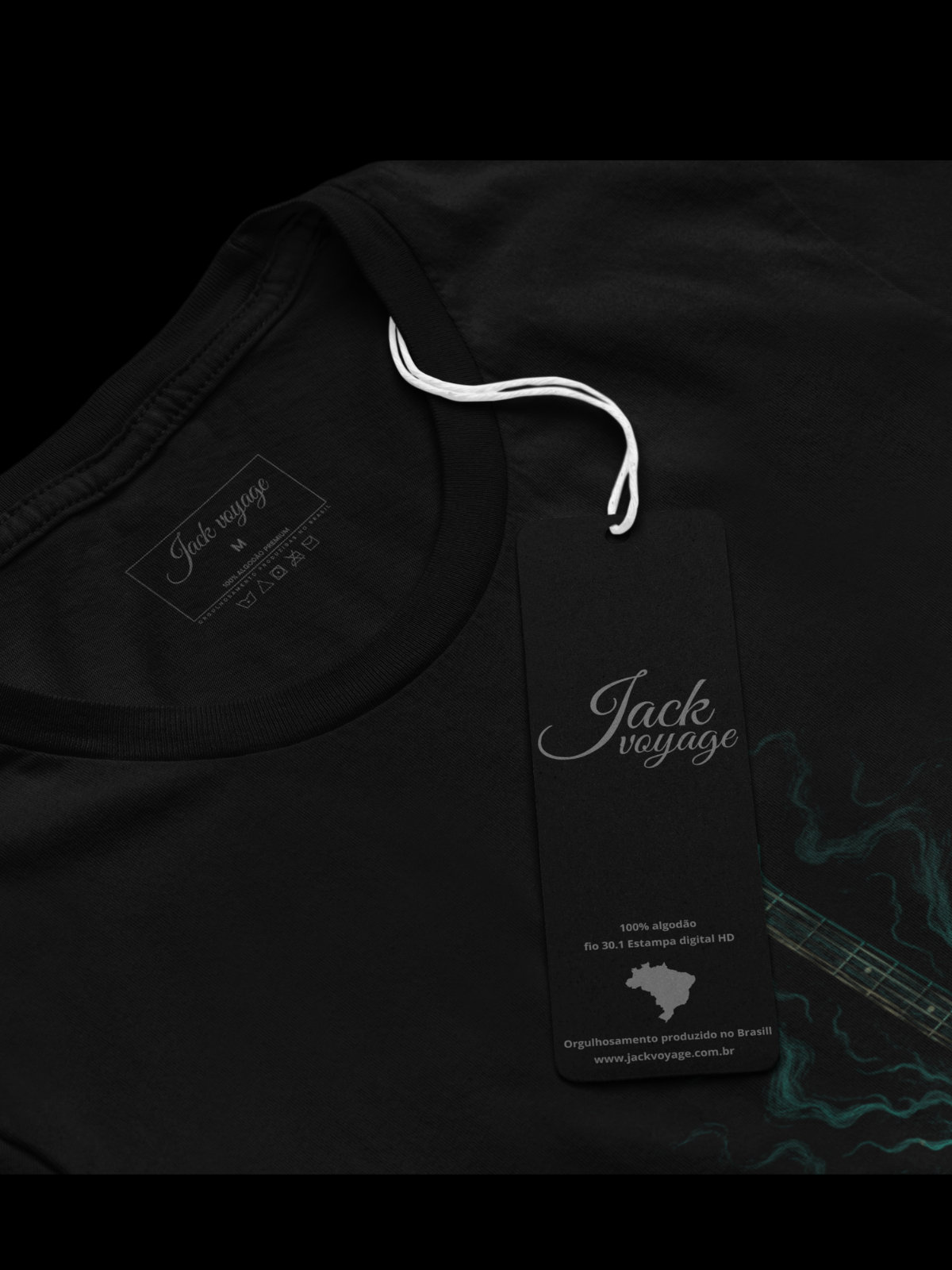 Camiseta "bass blues" jackmusic©