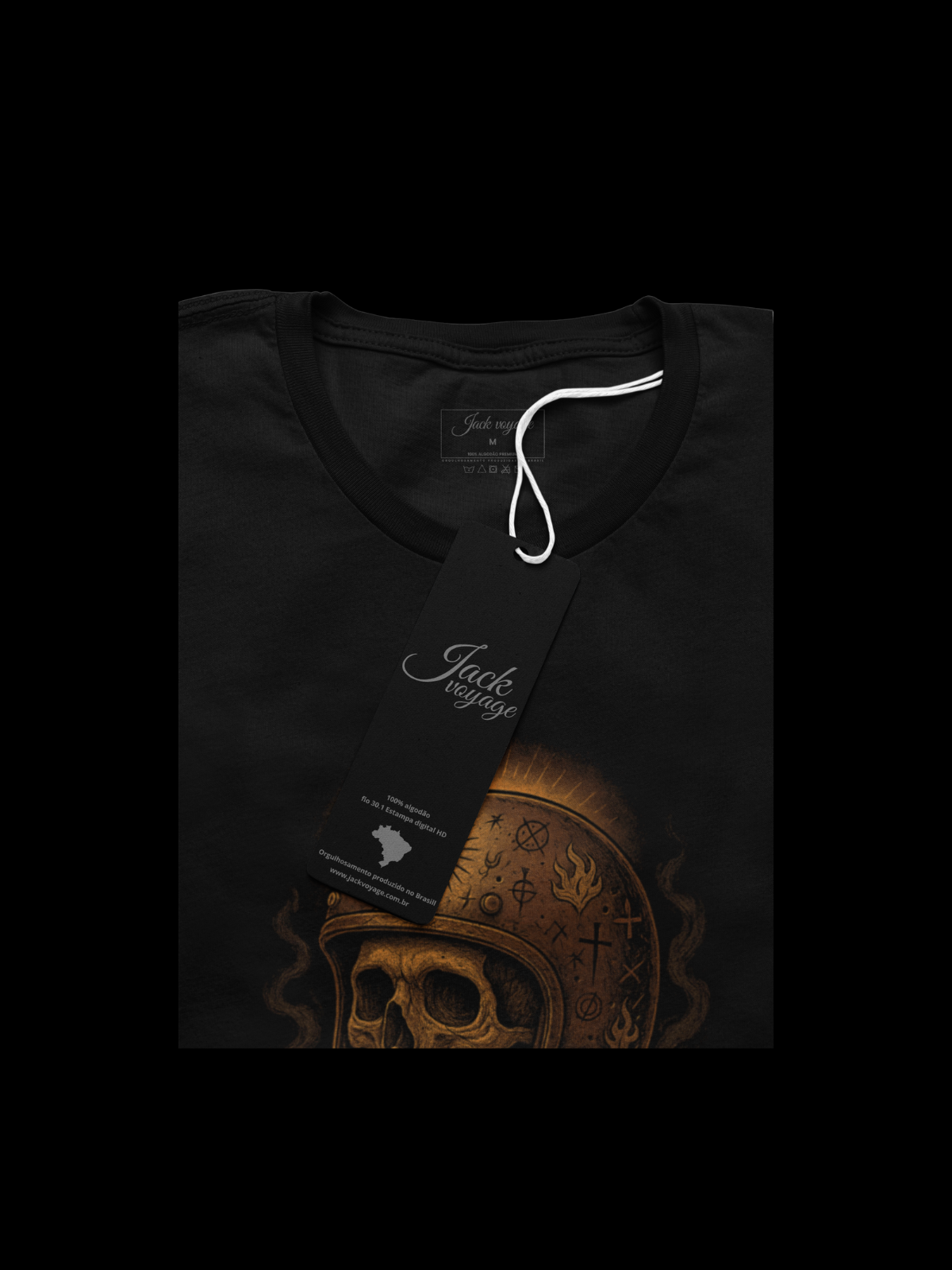 Camiseta "capacete é calma de alma" jackmotor©