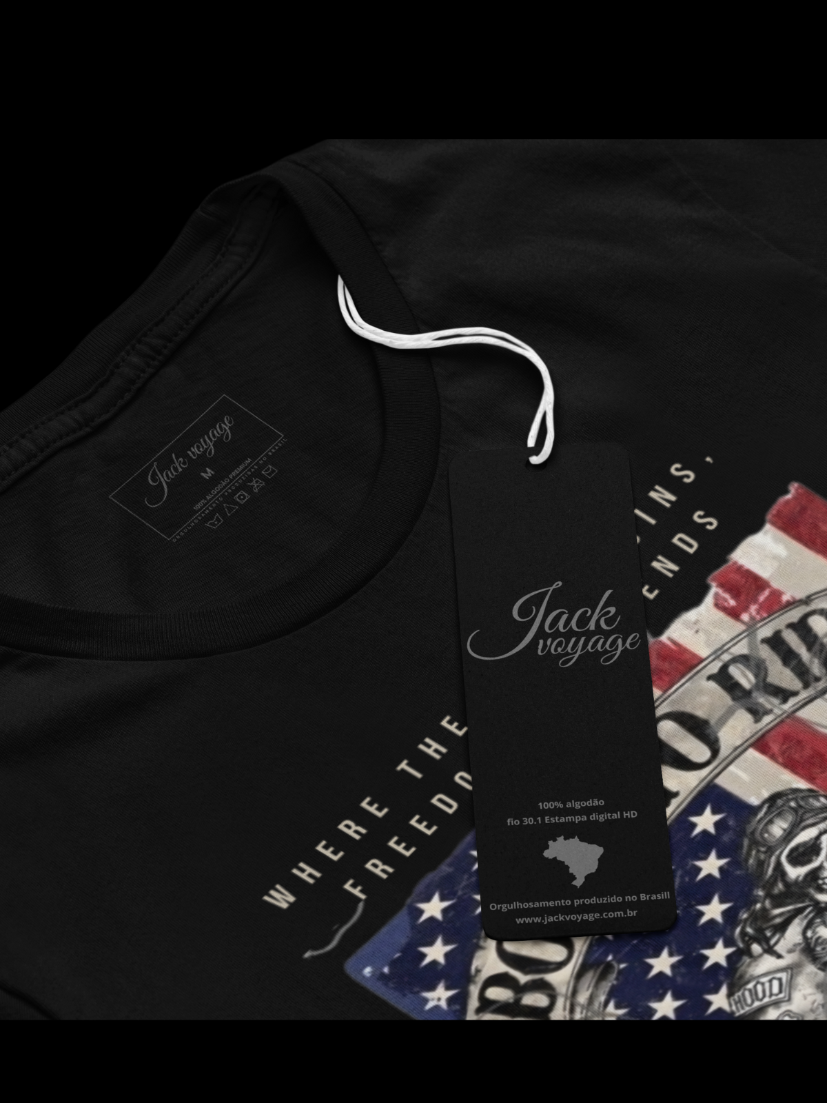 Camiseta "born to ride" jackmotor©