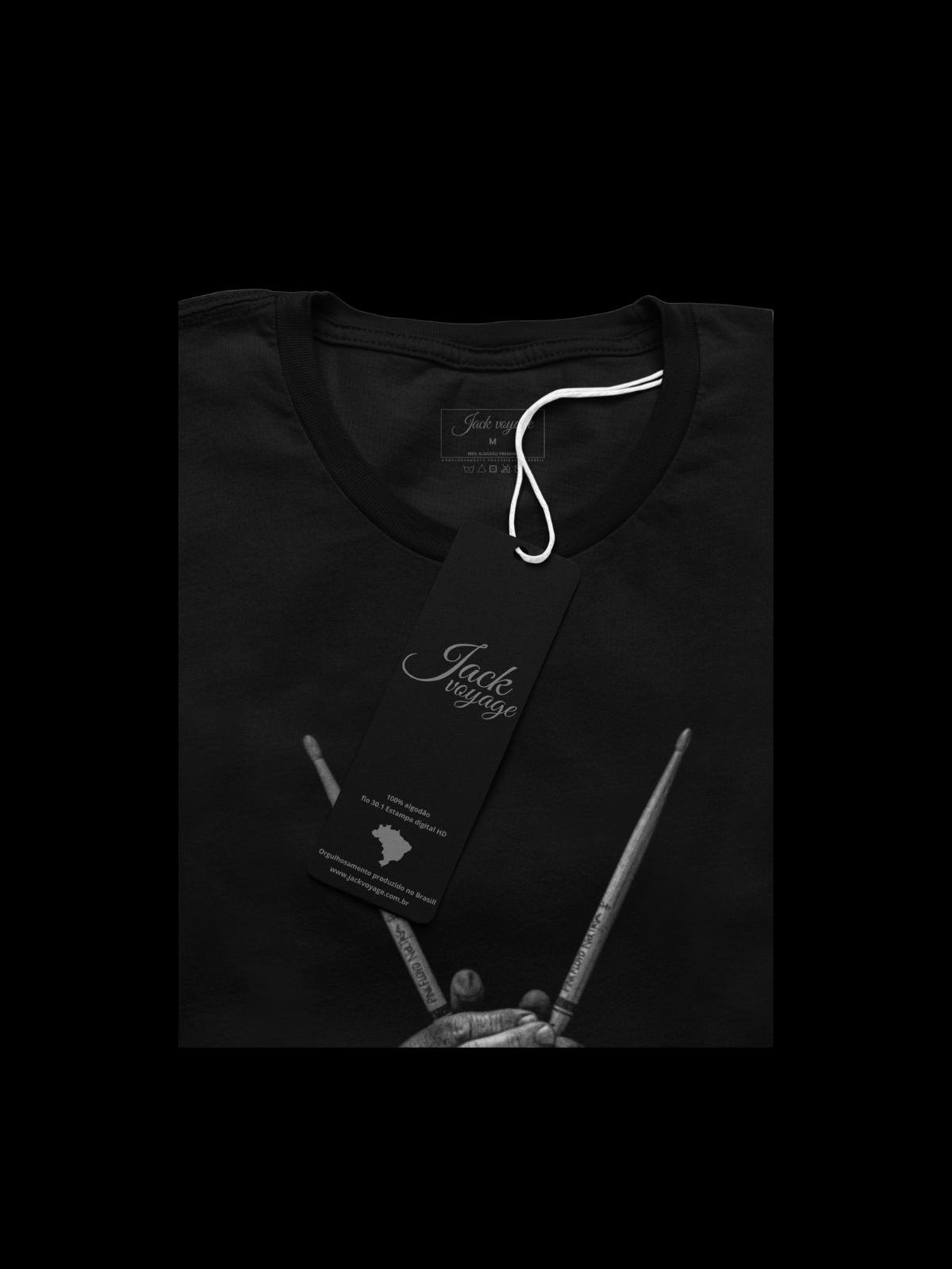 Camiseta "baqueta jack" jackmusic©