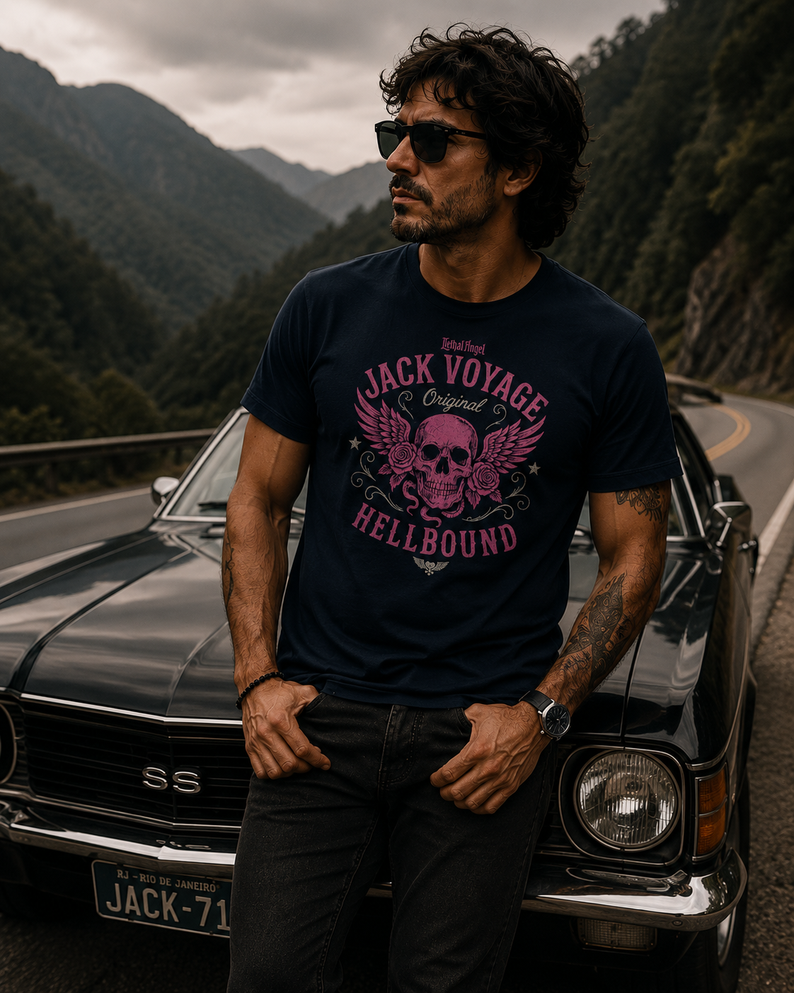 Camiseta algodão peruano Hellbound