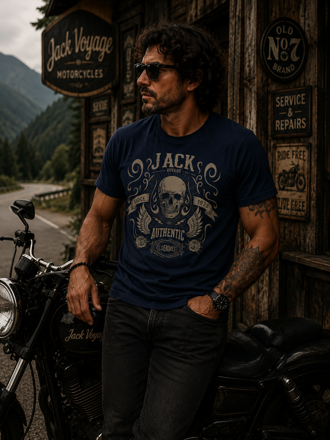 Camiseta algodão peruano Authentic