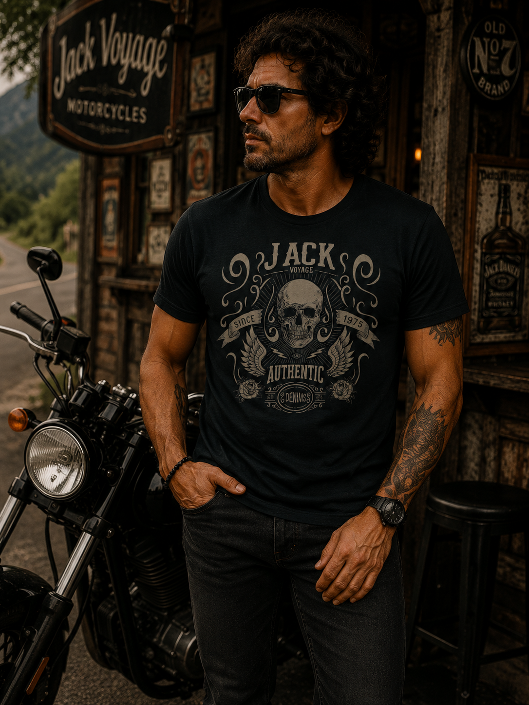 Camiseta algodão peruano Authentic