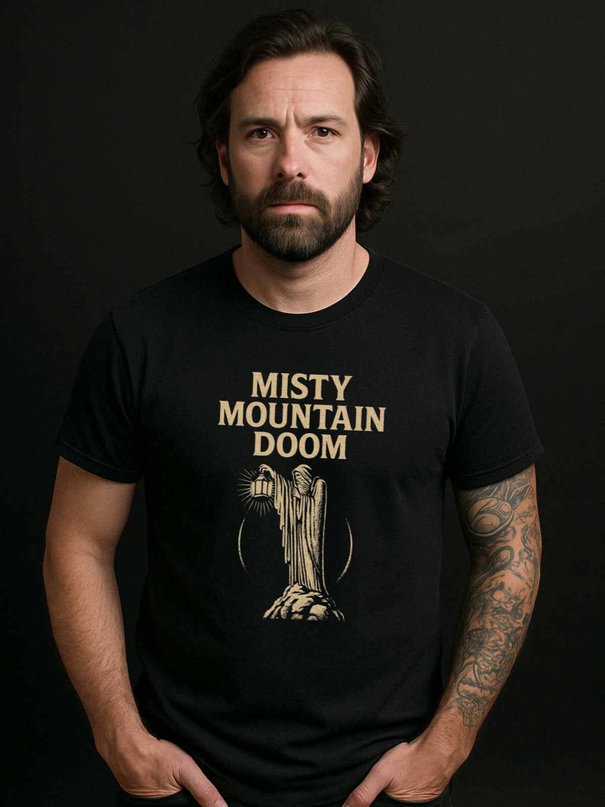 Camiseta "misty mountain doom"  jackreference©