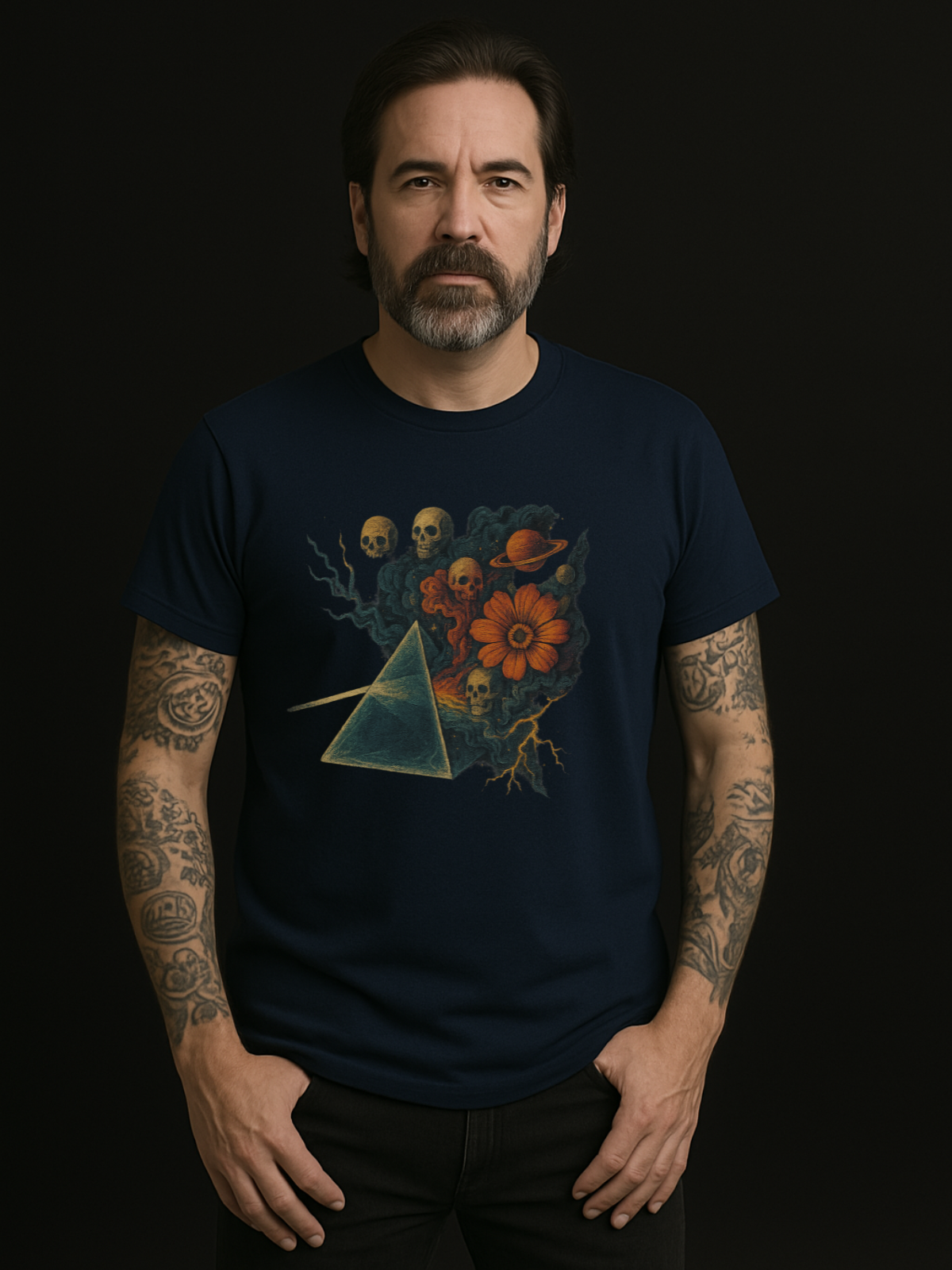 Camiseta "the dark side of the prism"  jackreference©