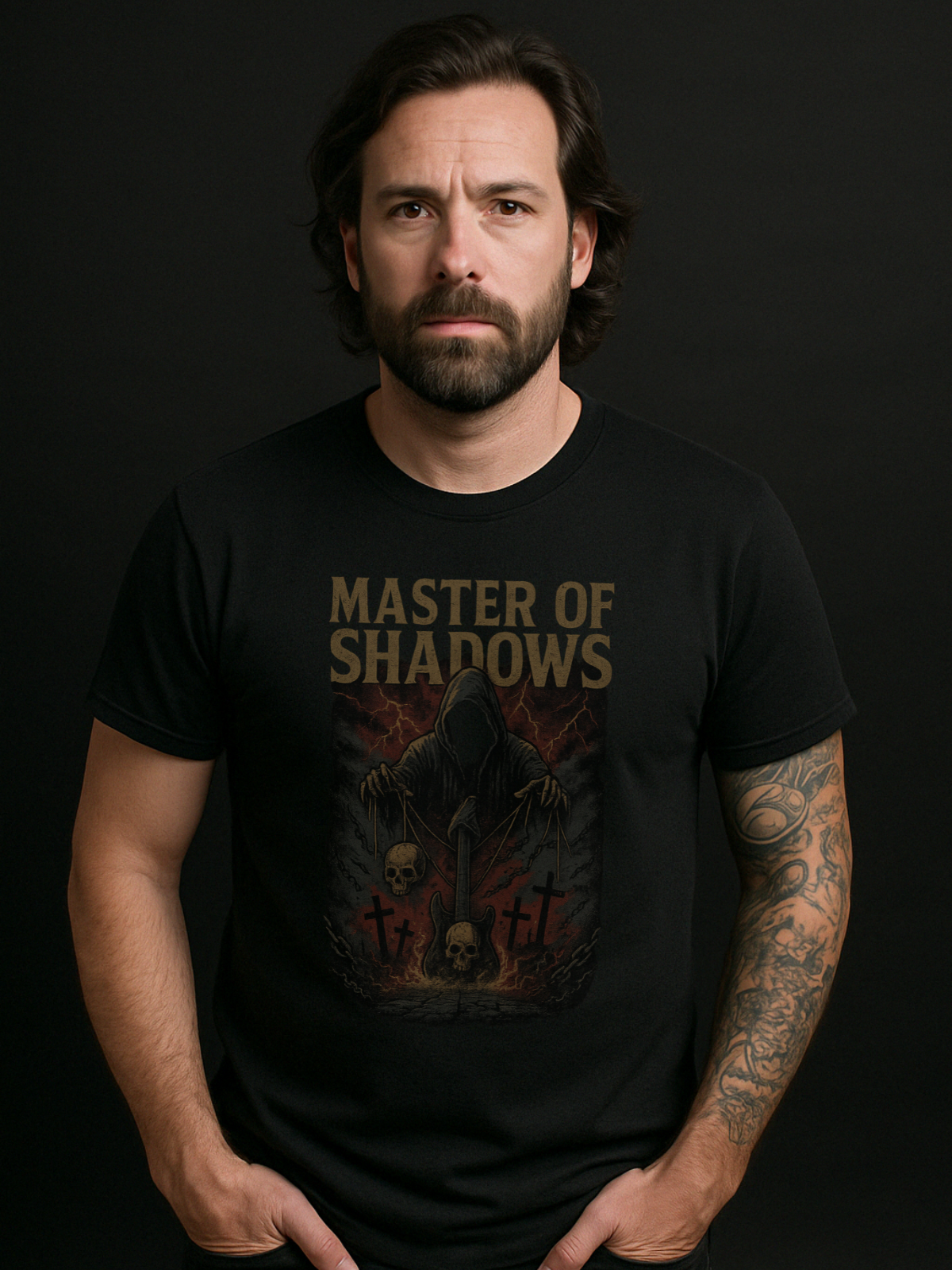 Camiseta "master of shadow"  jackreference©