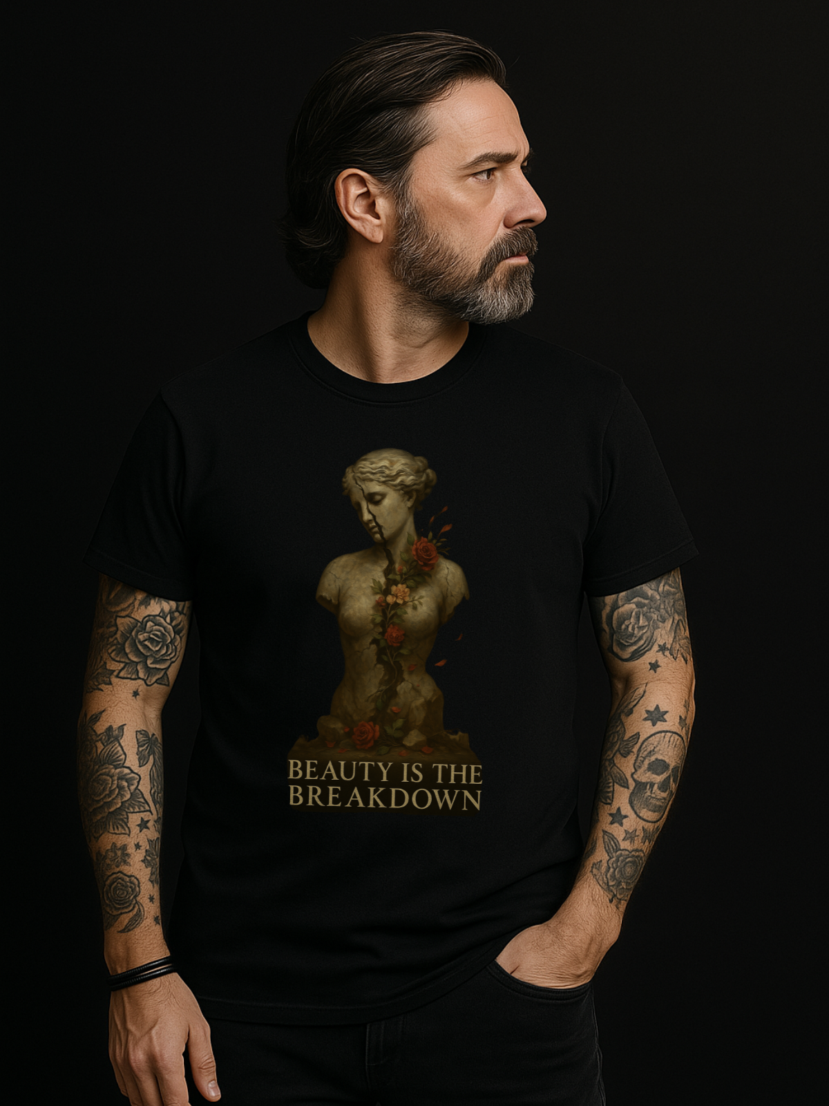 Camiseta "beauty is the breakdown"  jackreference©