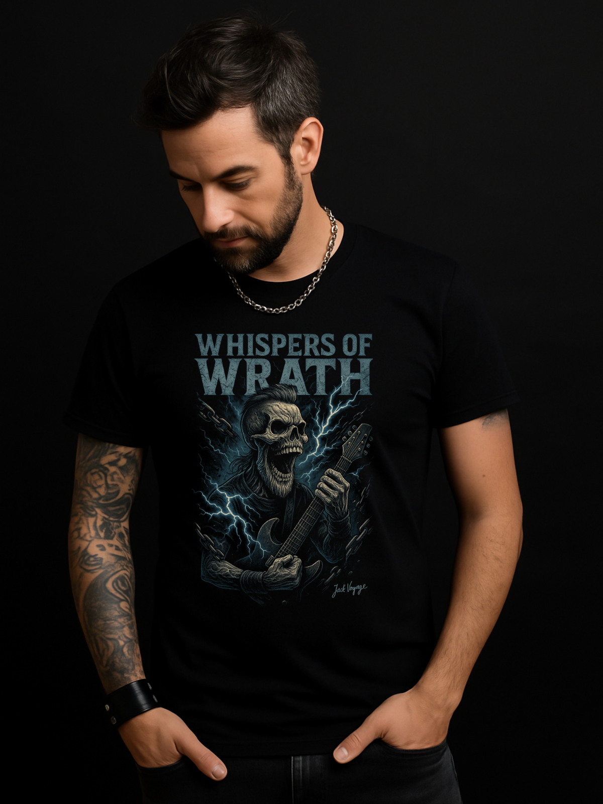 Camiseta "sussuros da ira"  jackreference©